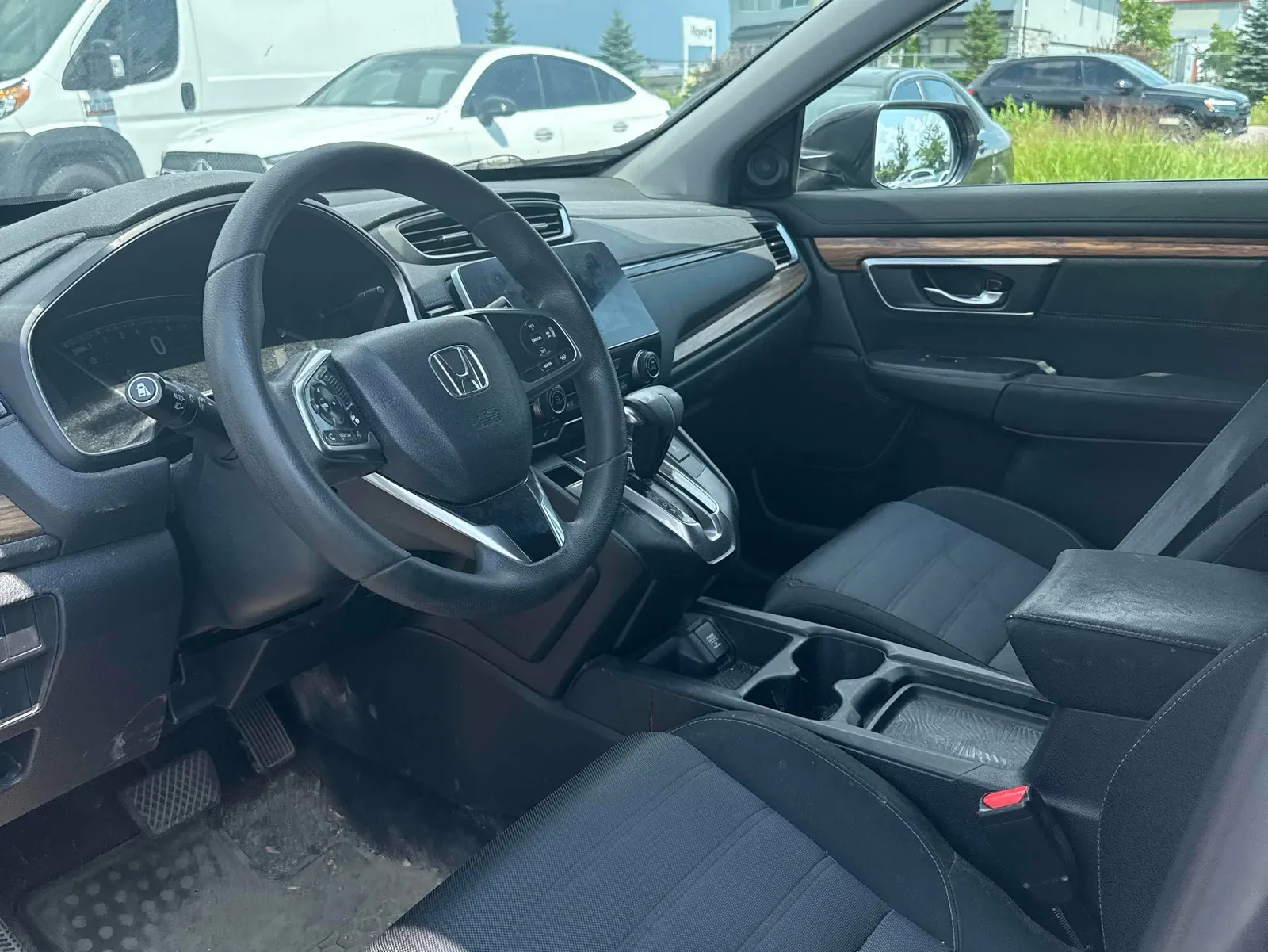 Interior driver side