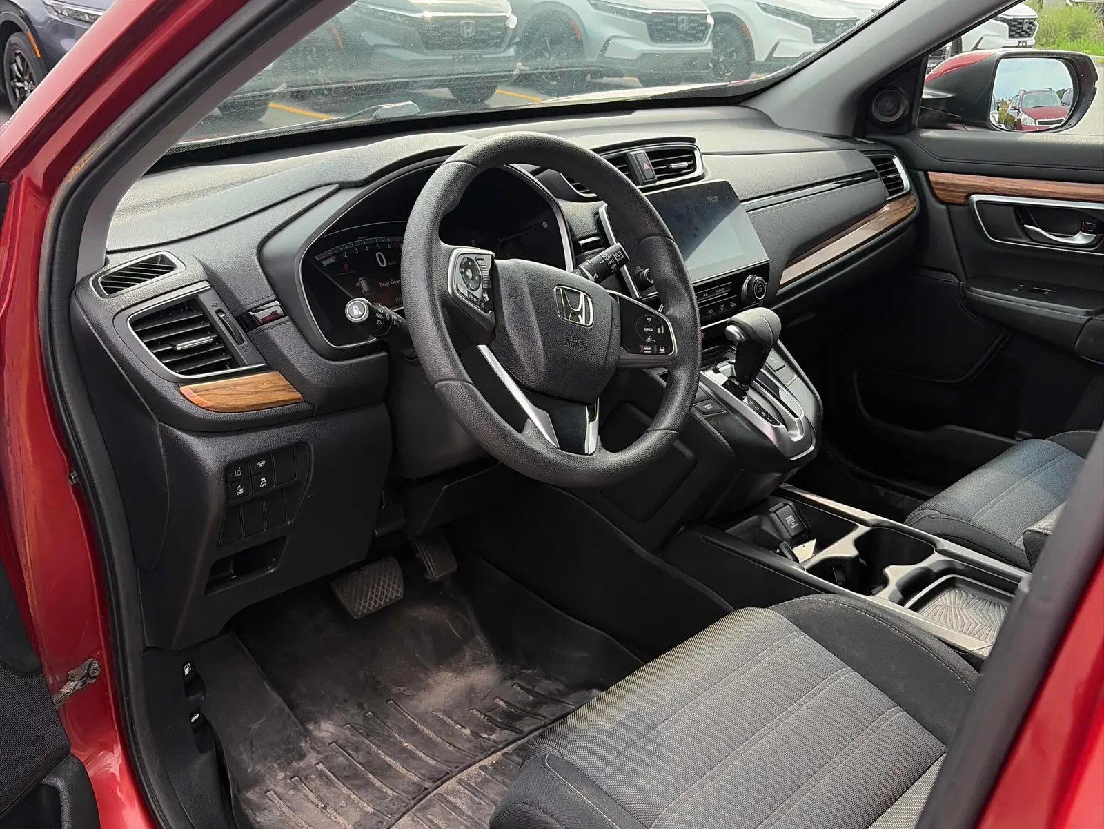Interior driver side