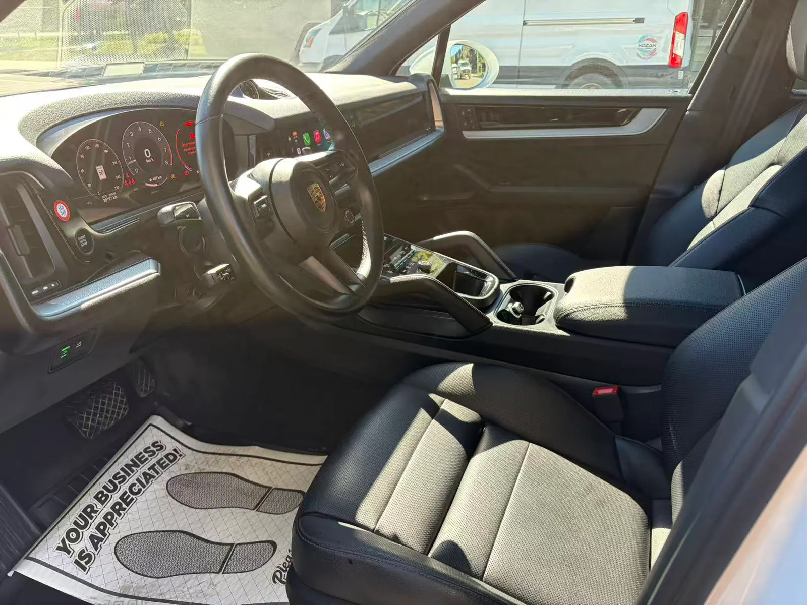 Interior driver side