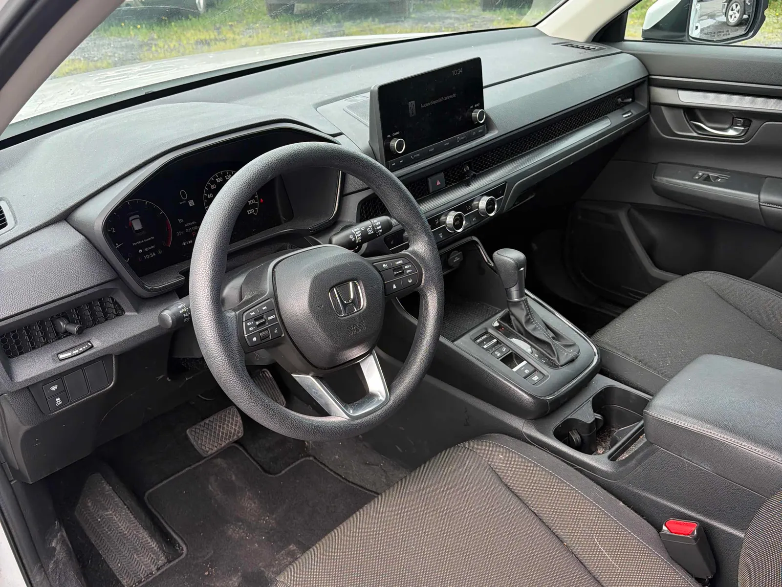Interior driver side