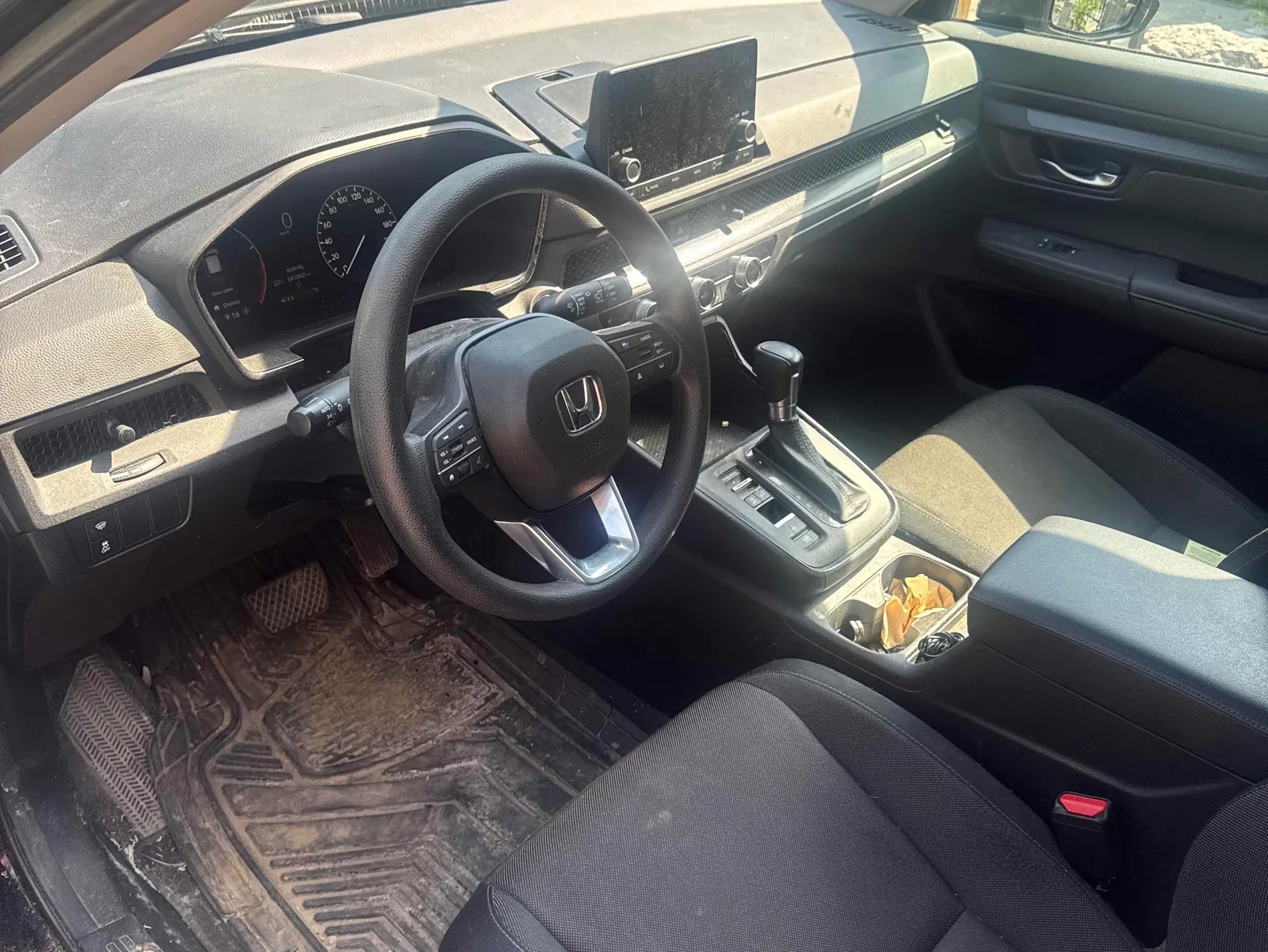 Interior driver side