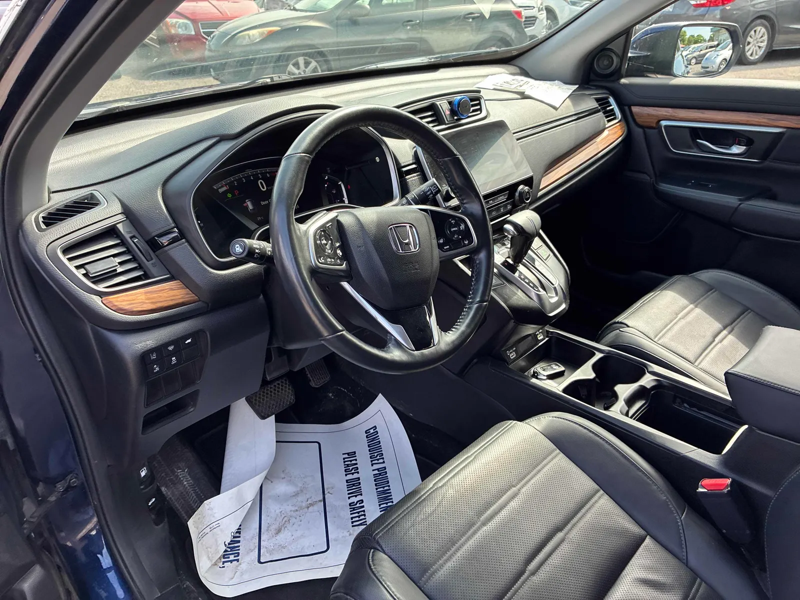Interior driver side