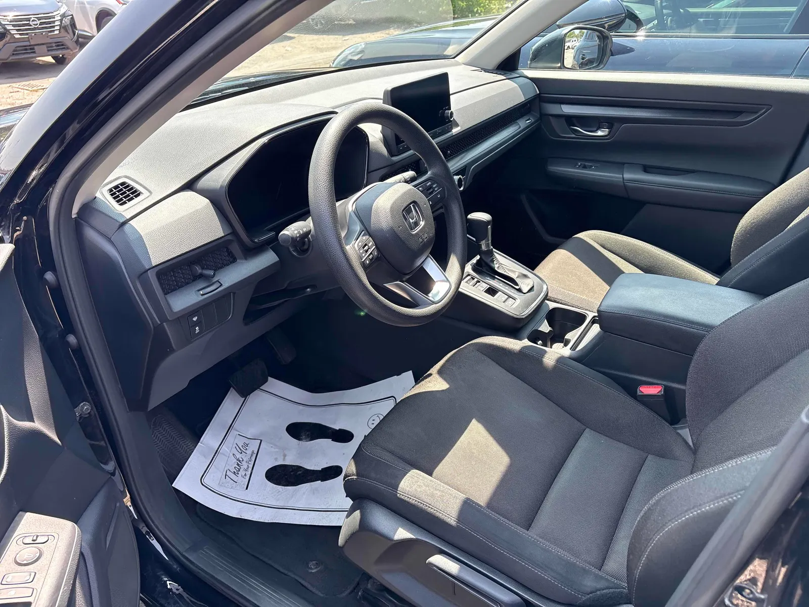 Interior driver side