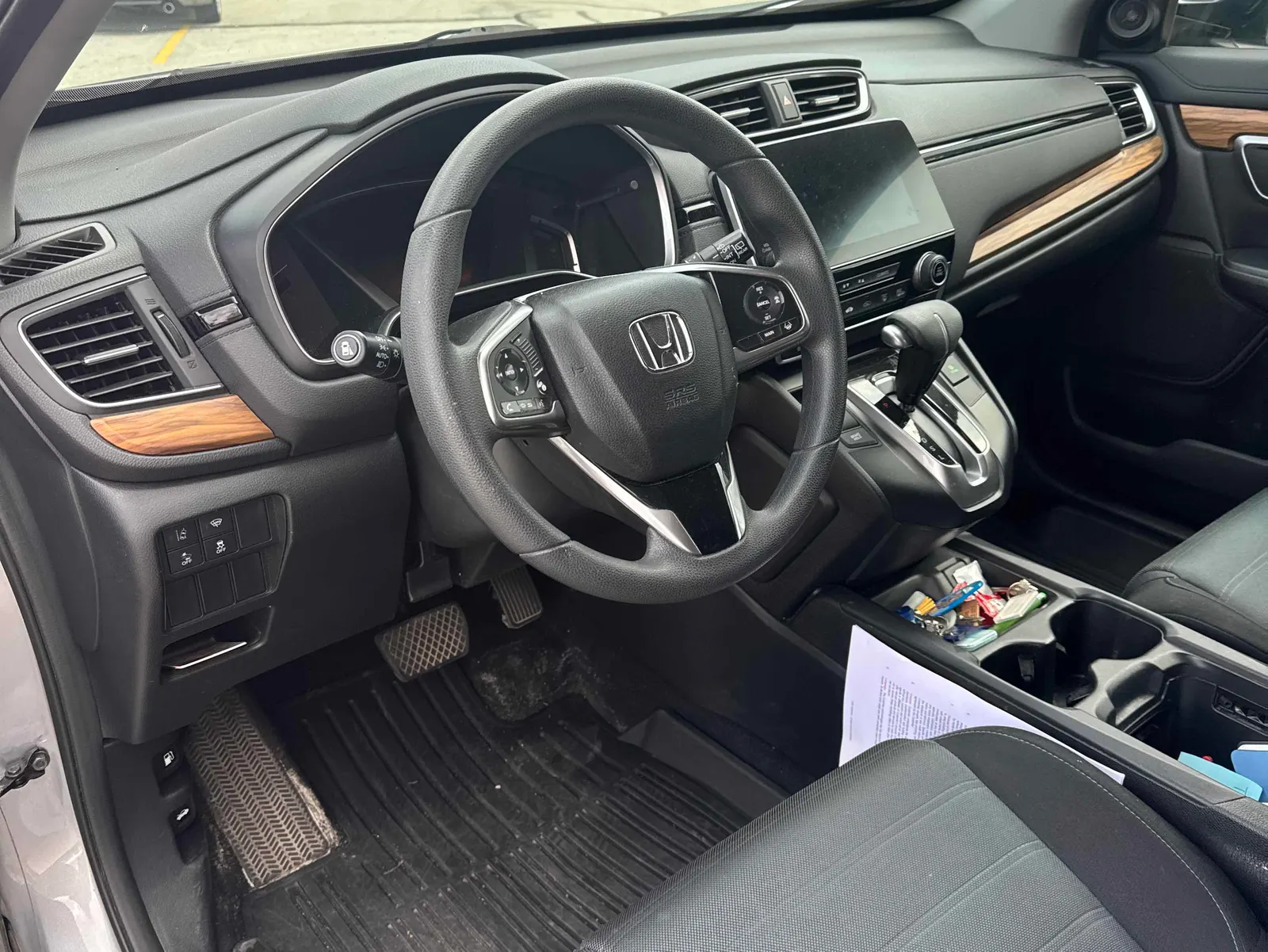 Interior driver side