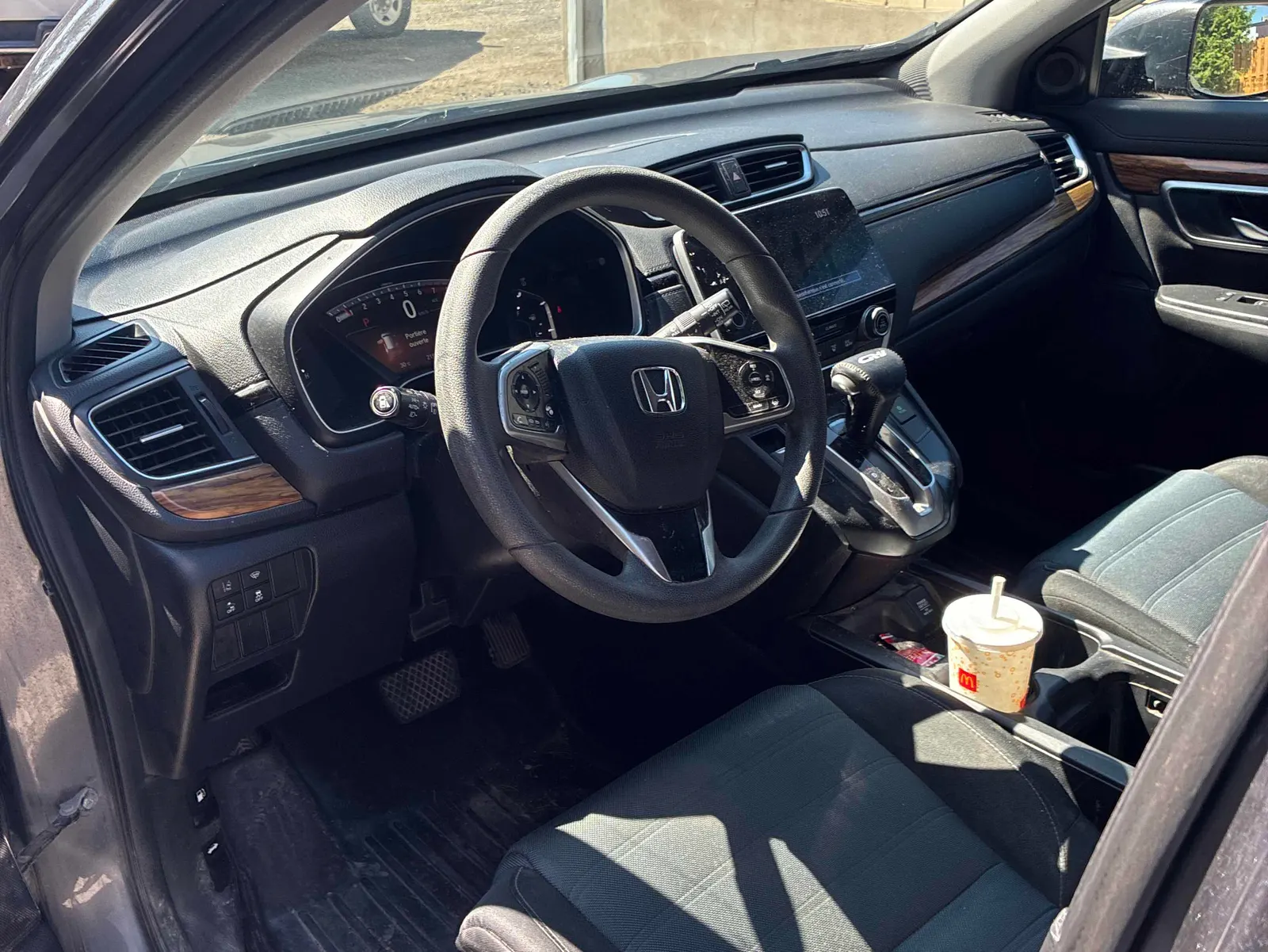 Interior driver side