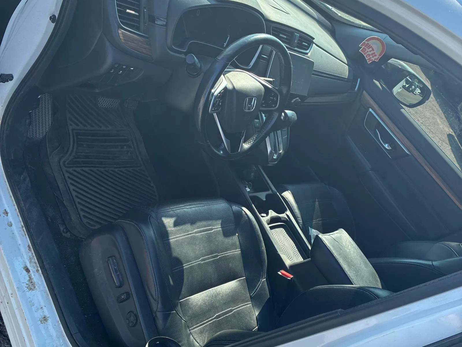 Interior driver side