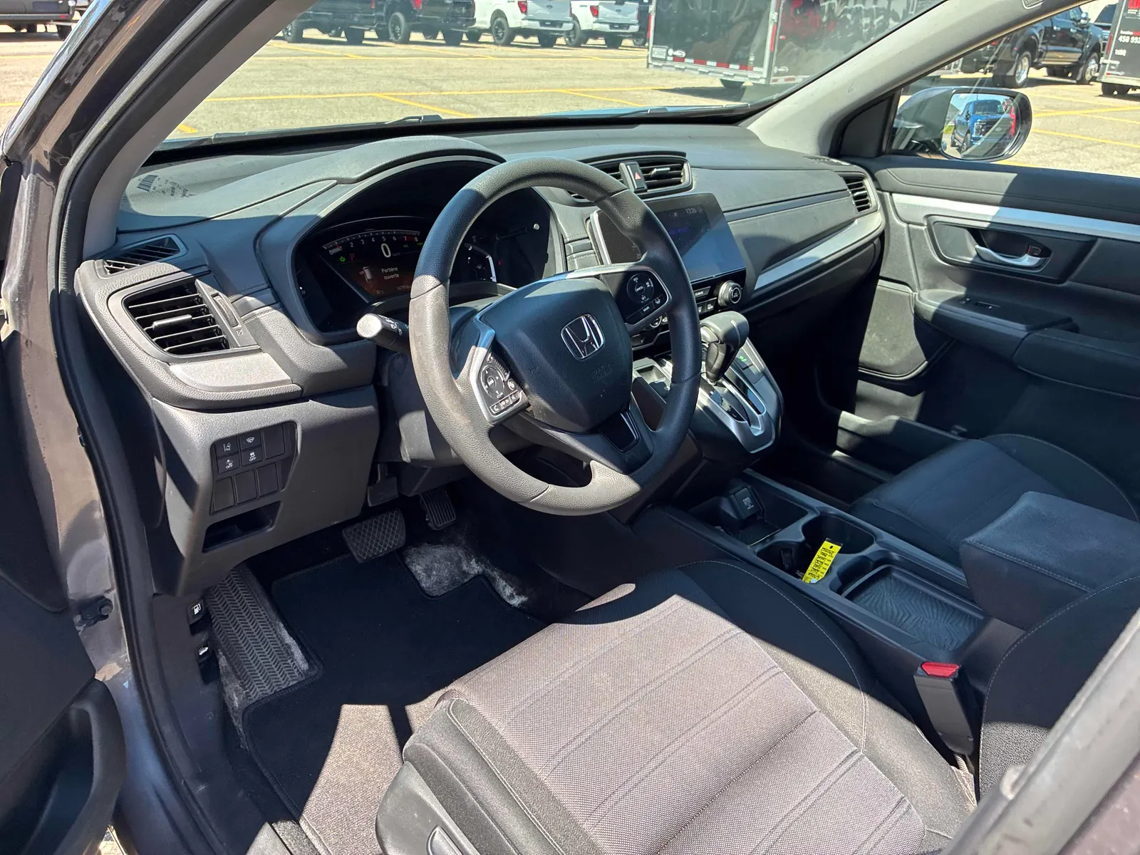 Interior driver side
