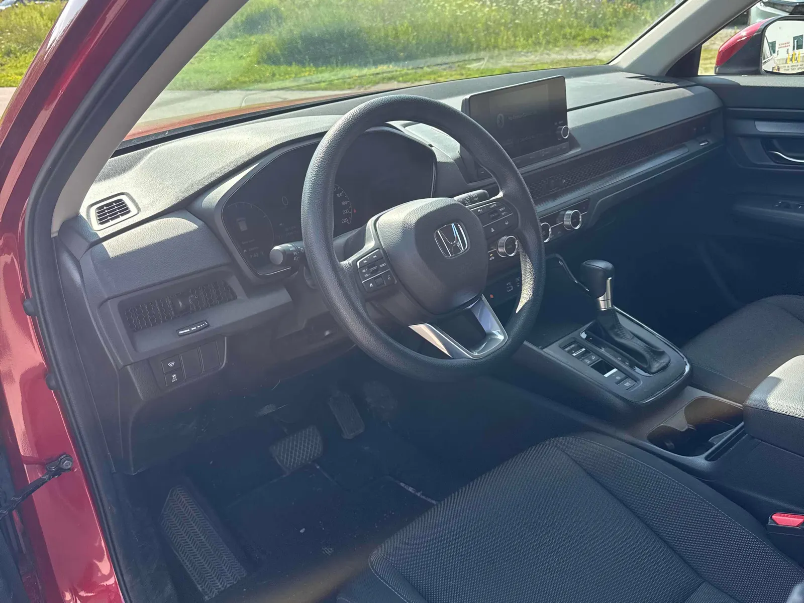 Interior driver side