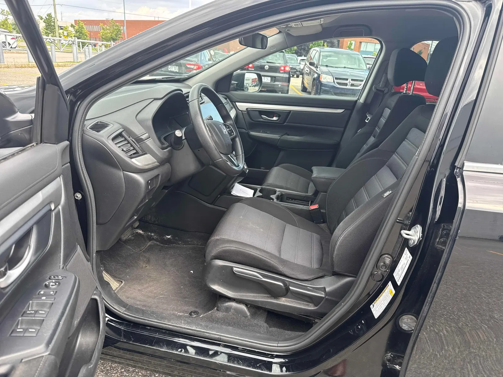 Interior driver side