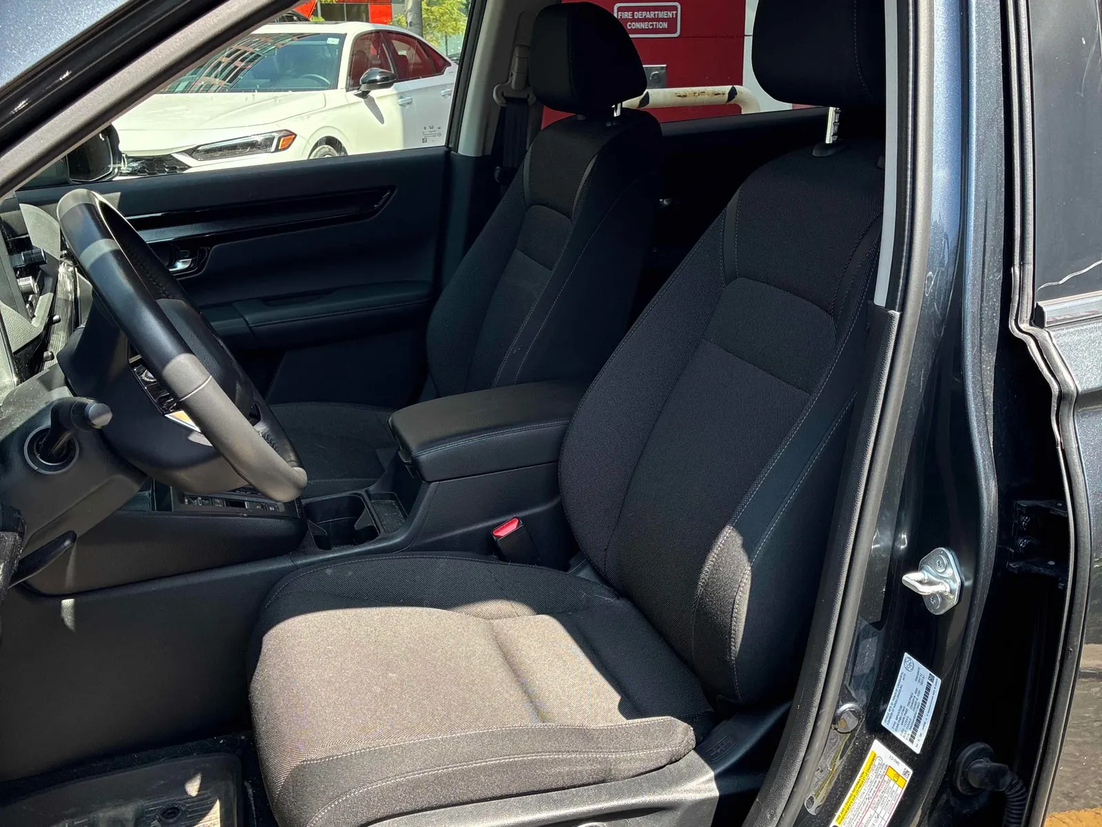 Interior driver side
