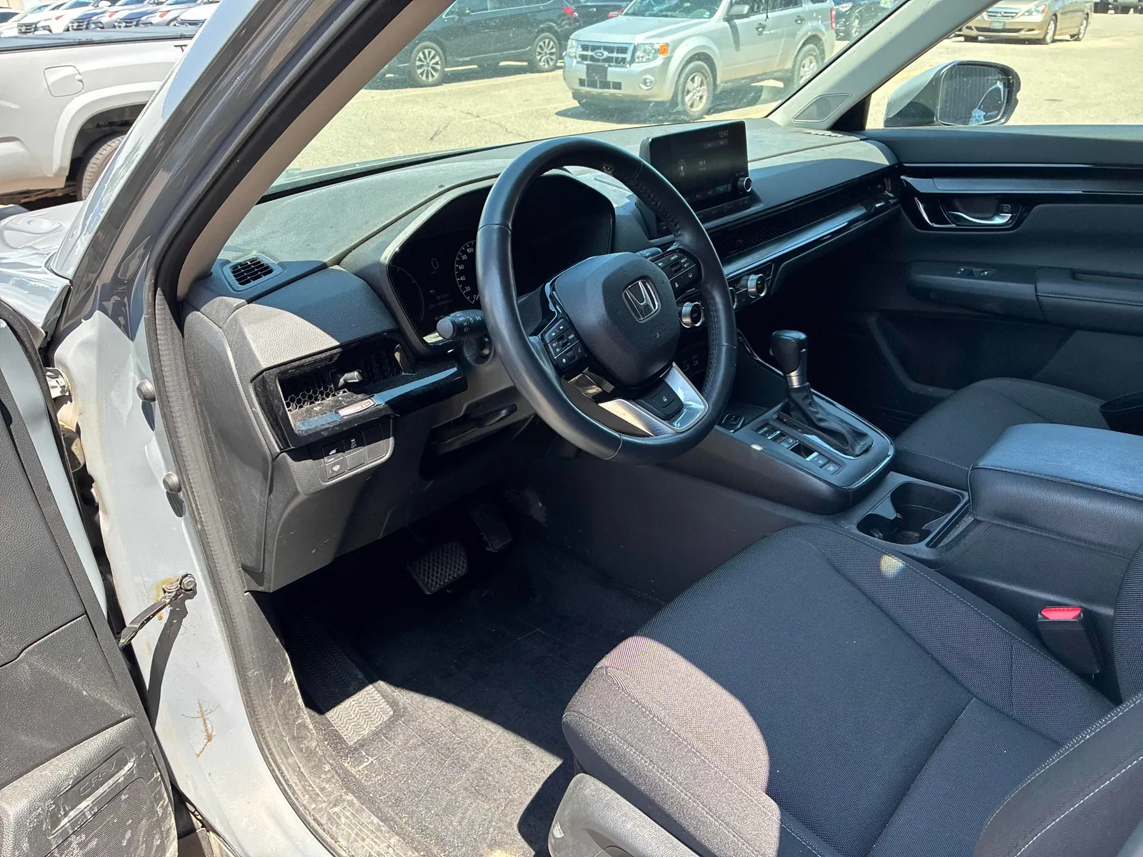 Interior driver side