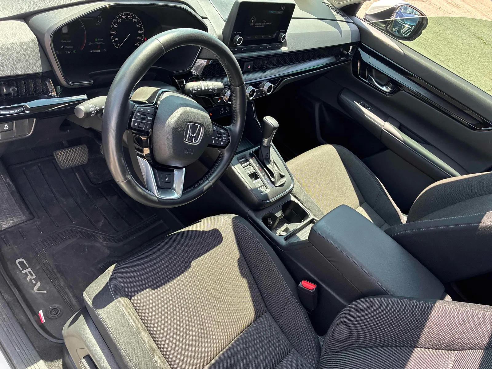 Interior driver side