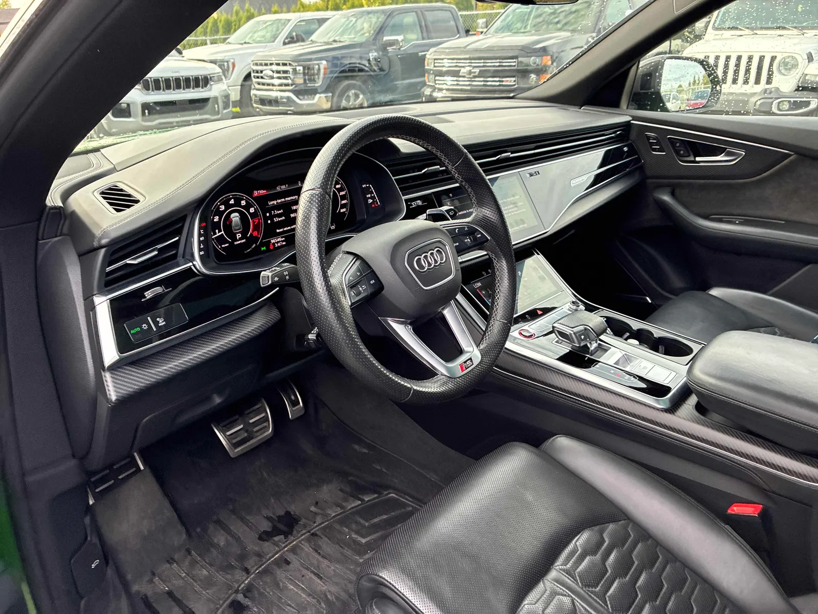 Interior driver side