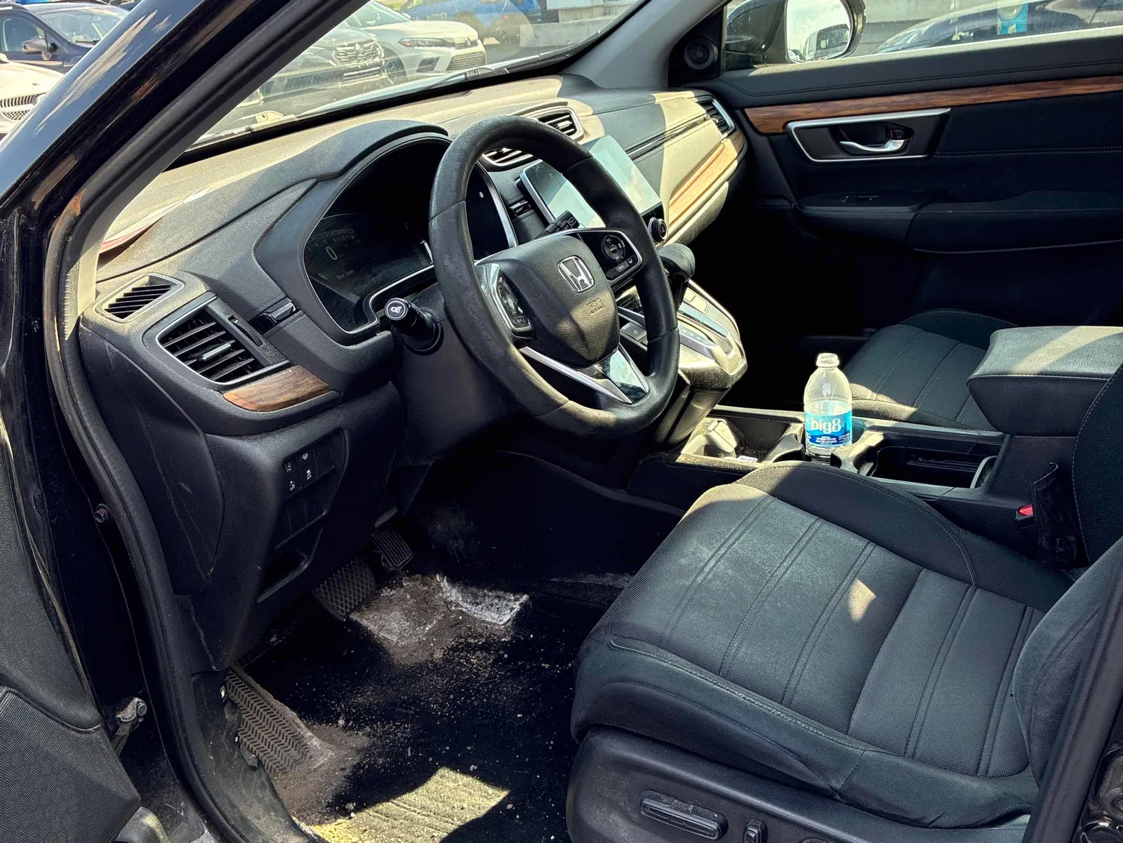 Interior driver side