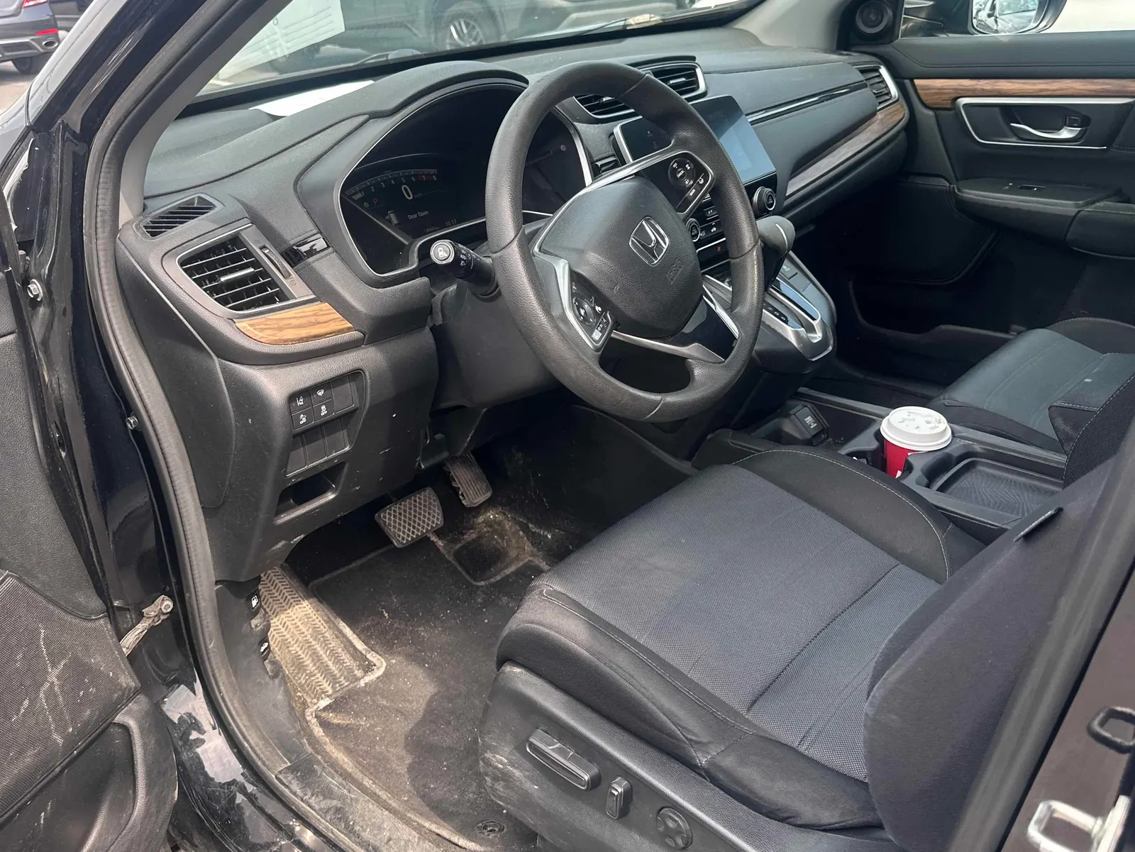 Interior driver side