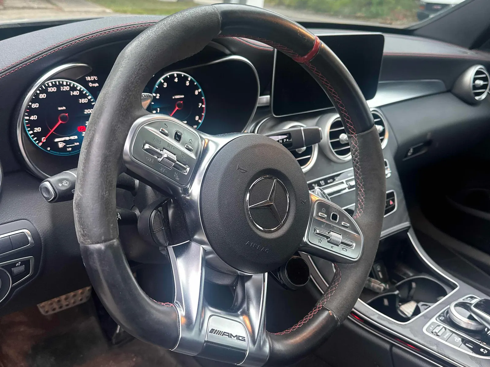 Interior driver side