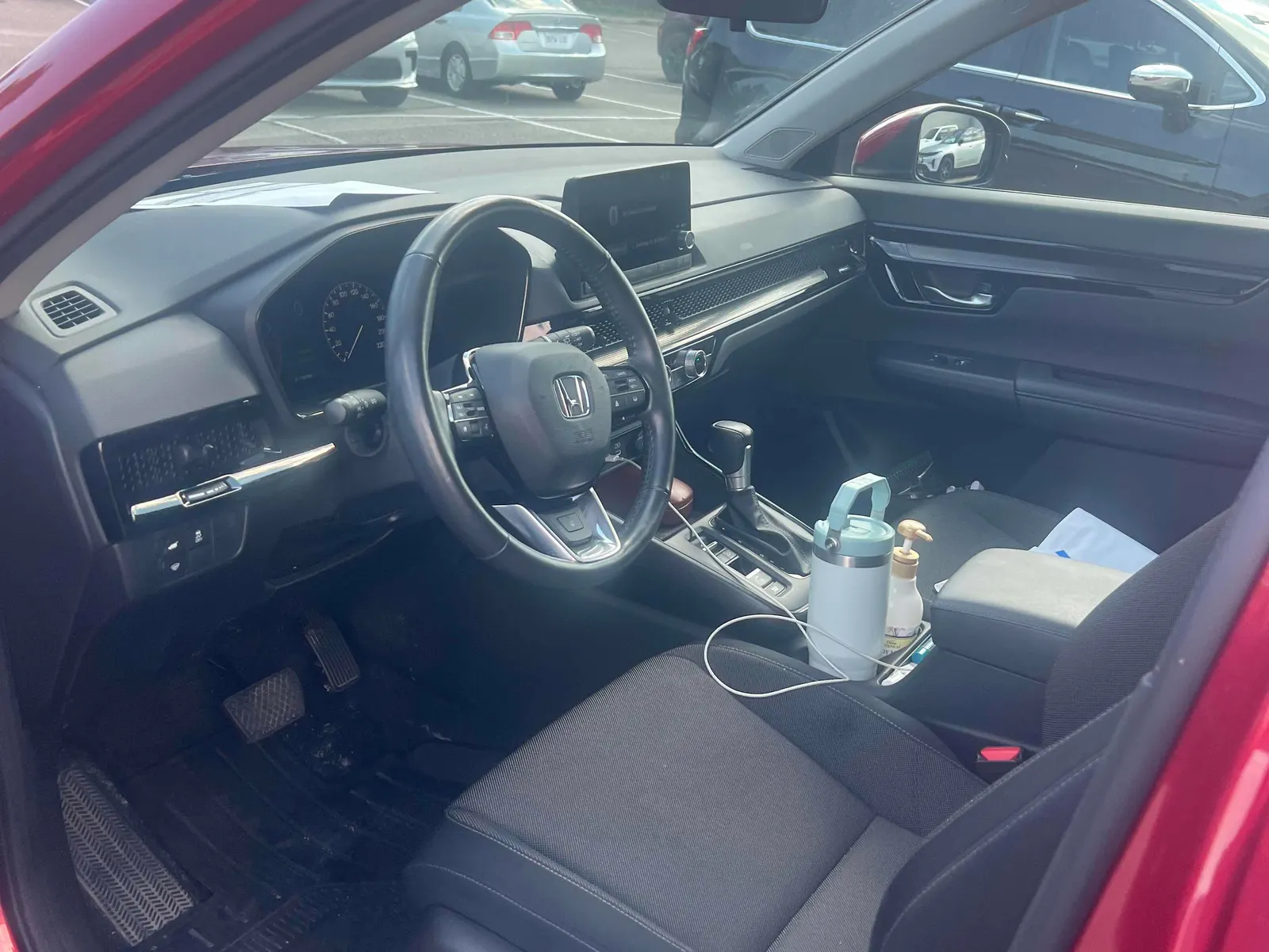 Interior driver side