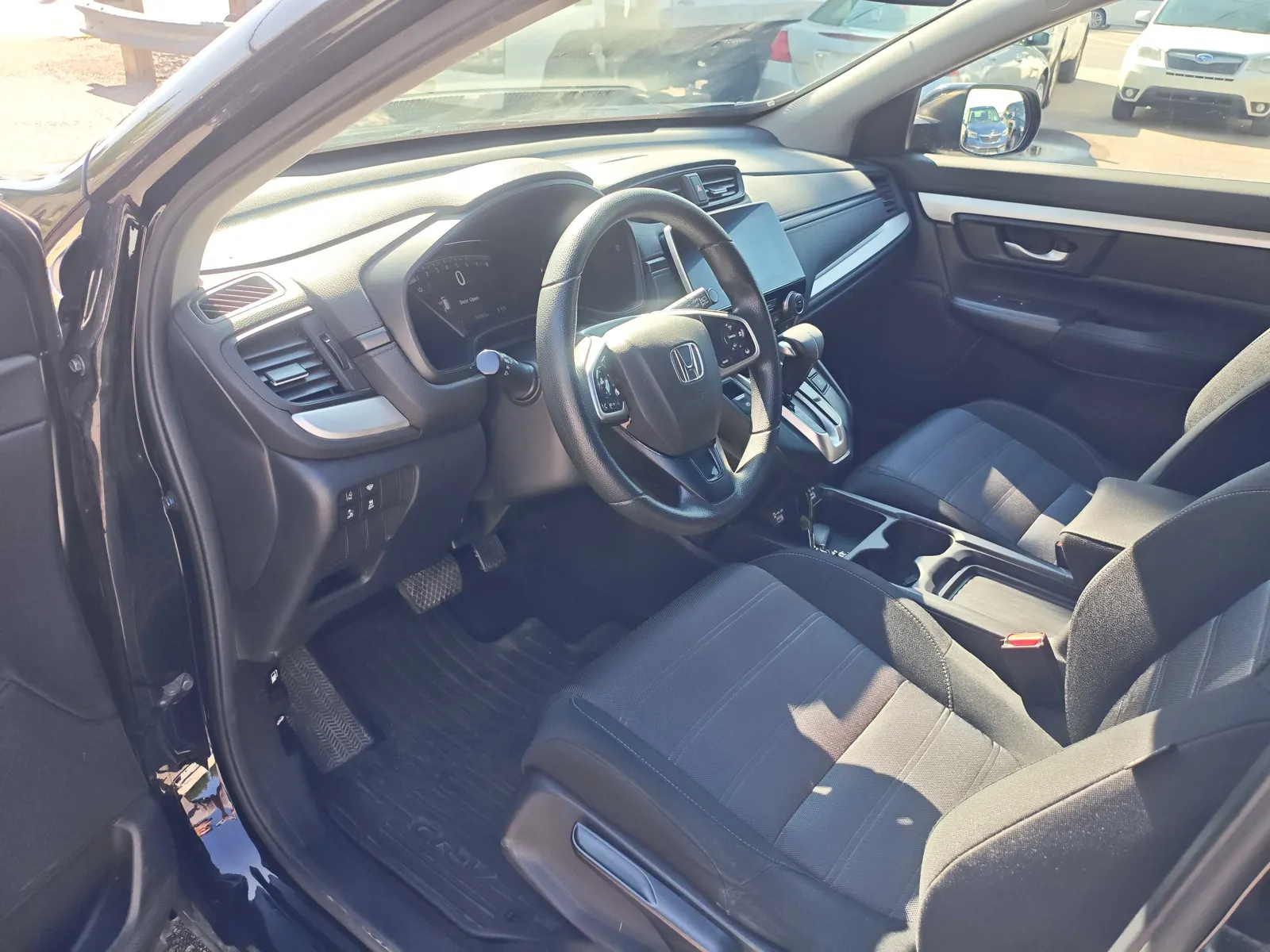 Interior driver side
