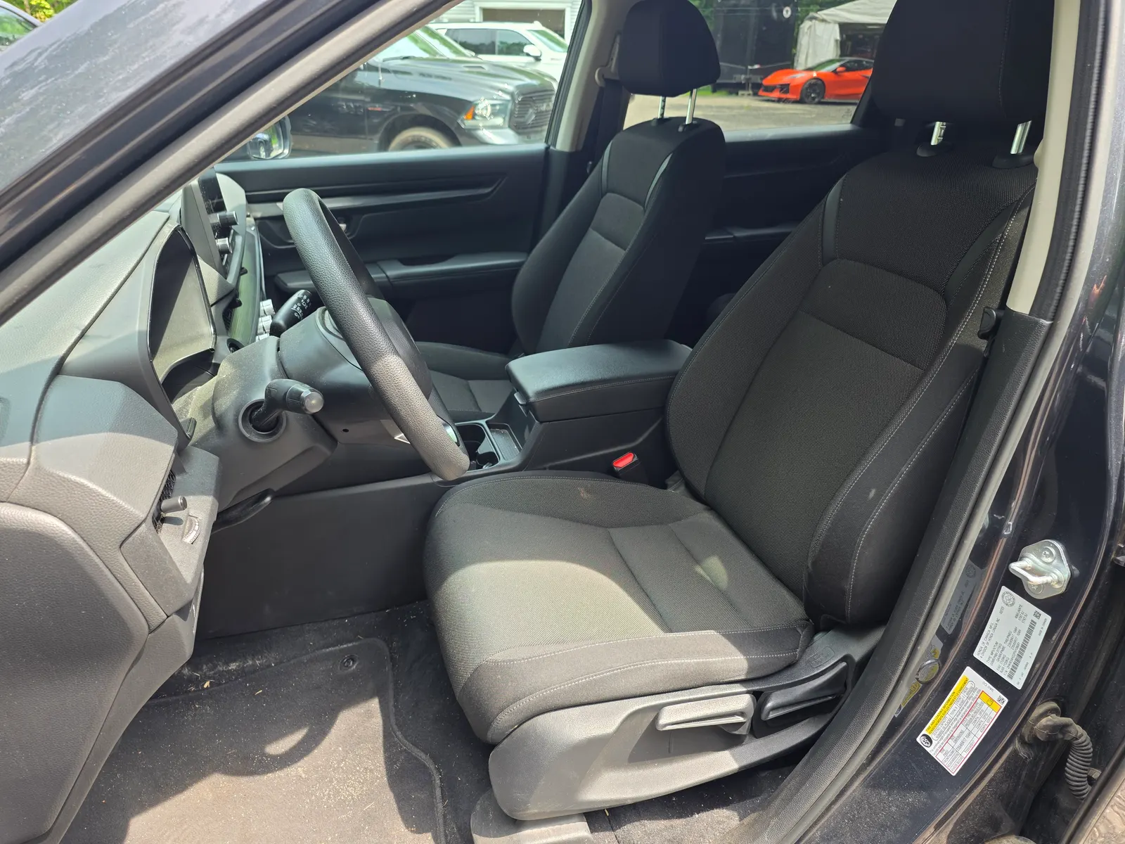 Interior driver side