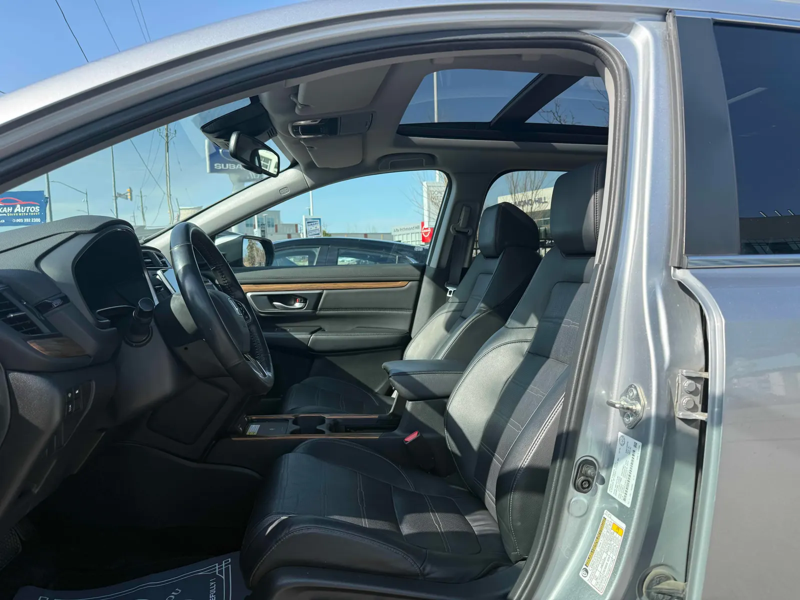 Interior driver side