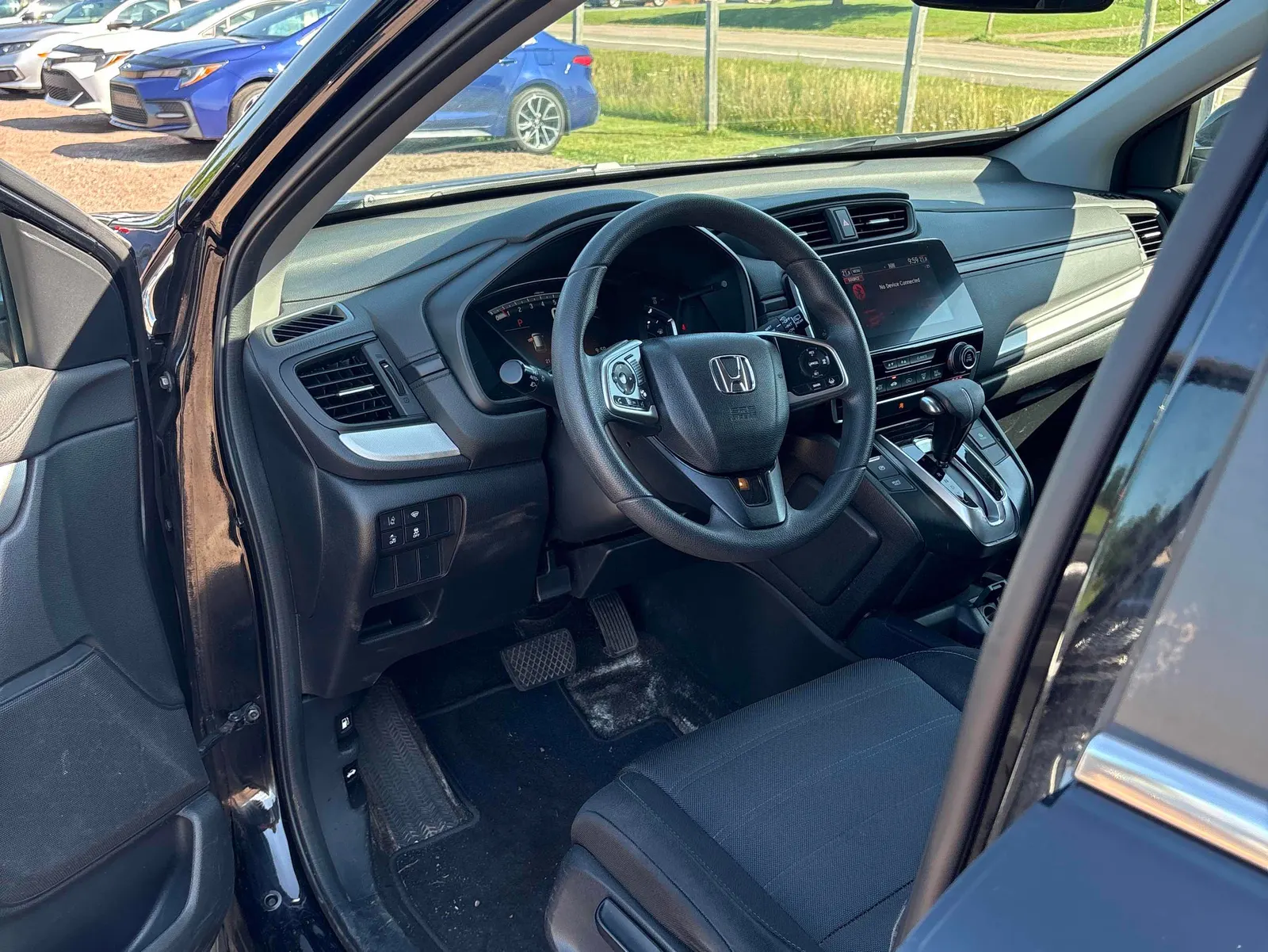 Interior driver side
