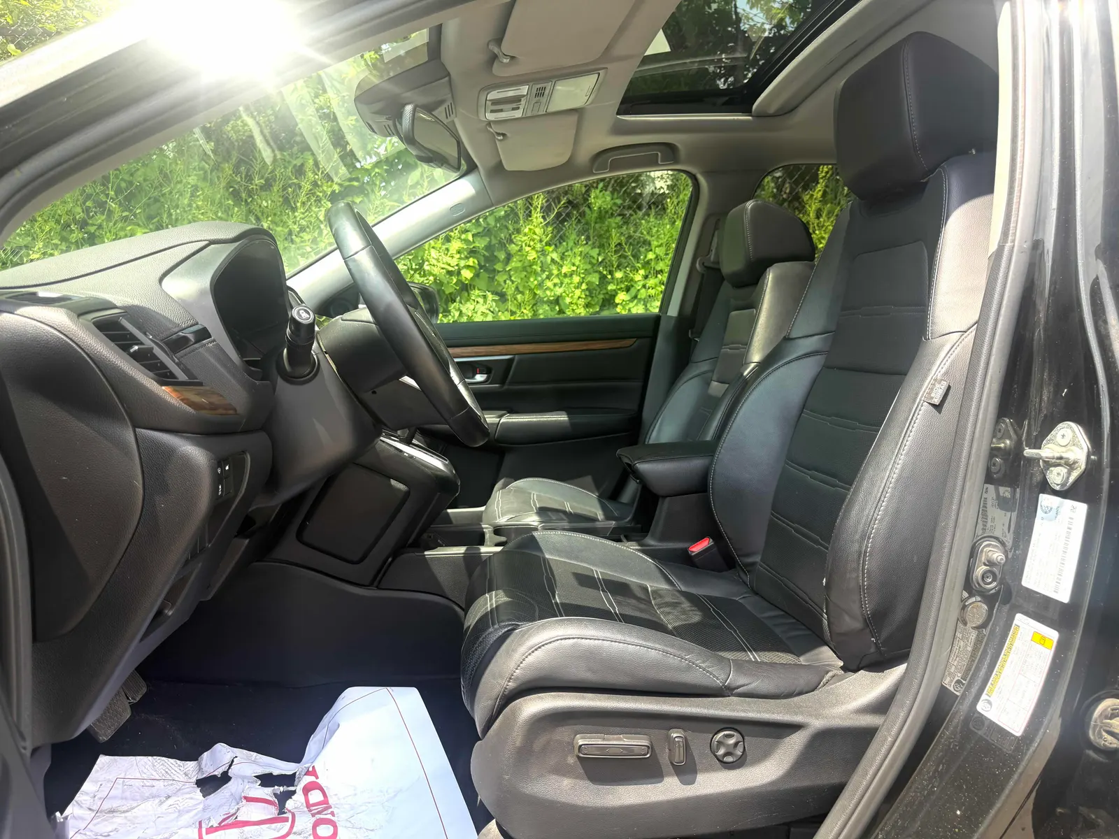 Interior driver side