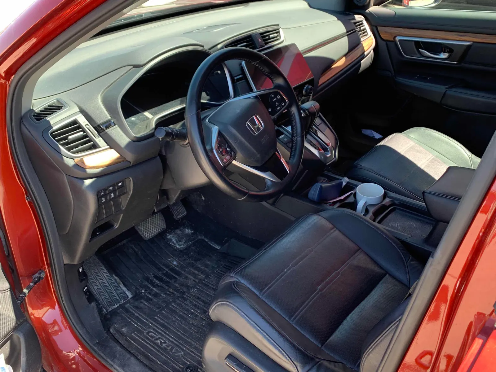 Interior driver side