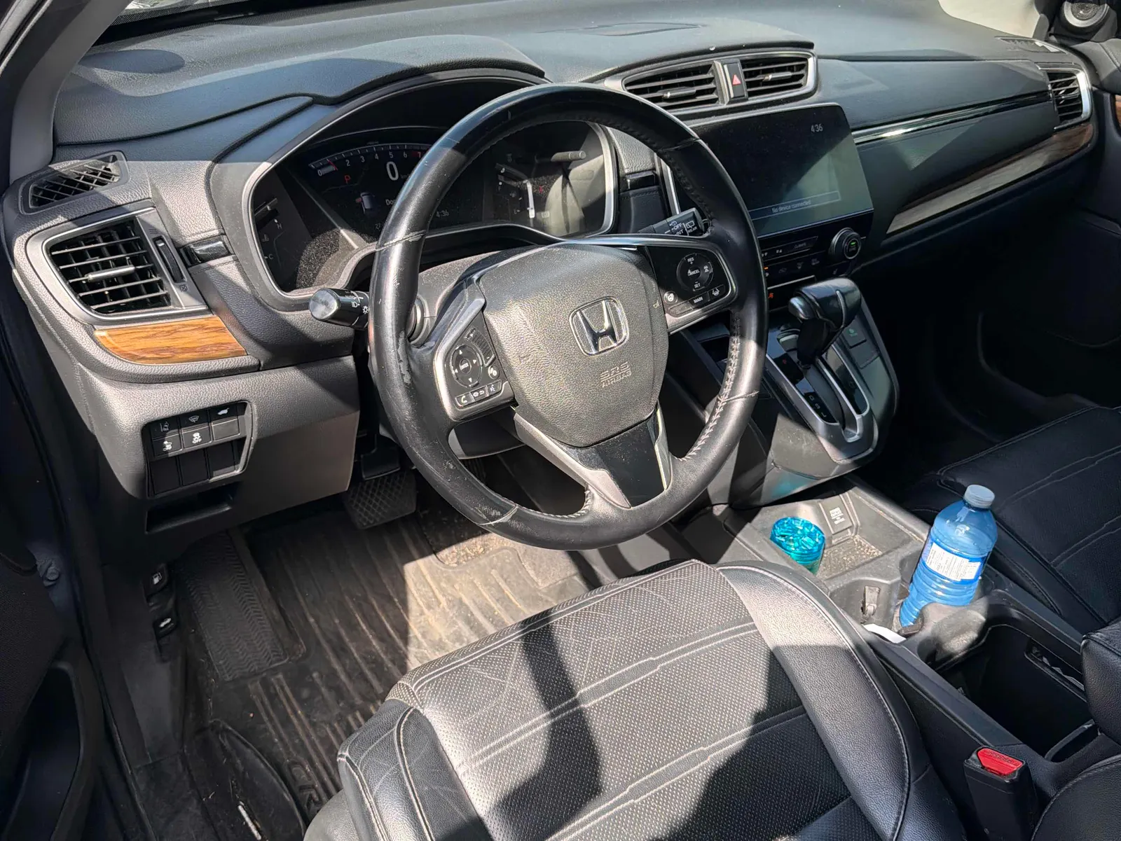 Interior driver side
