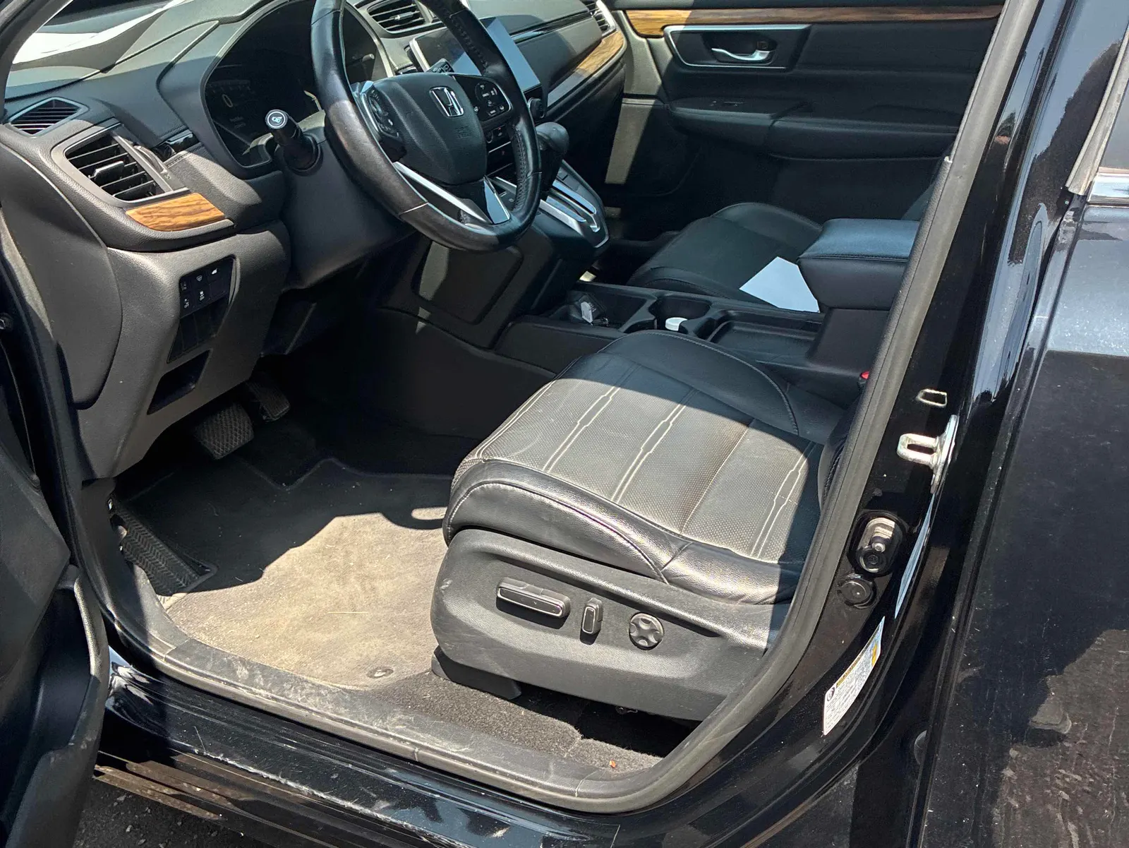 Interior driver side
