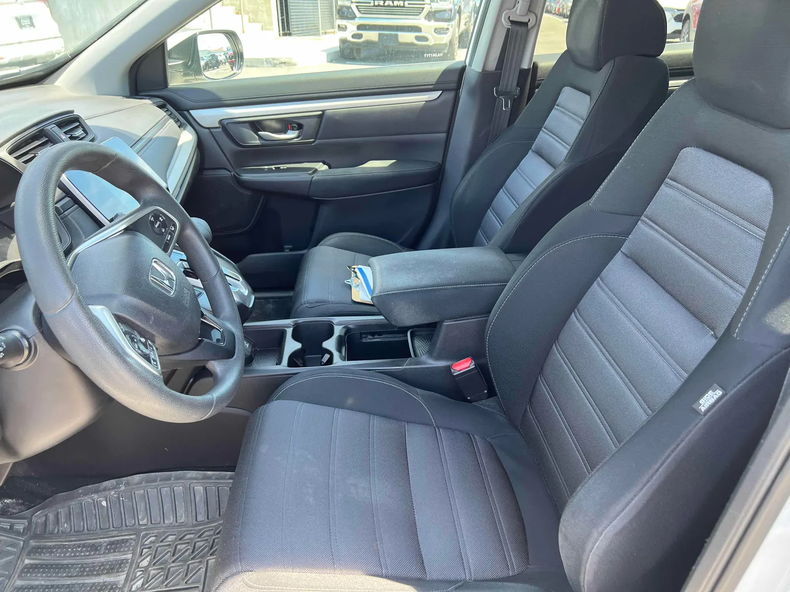 Interior driver side