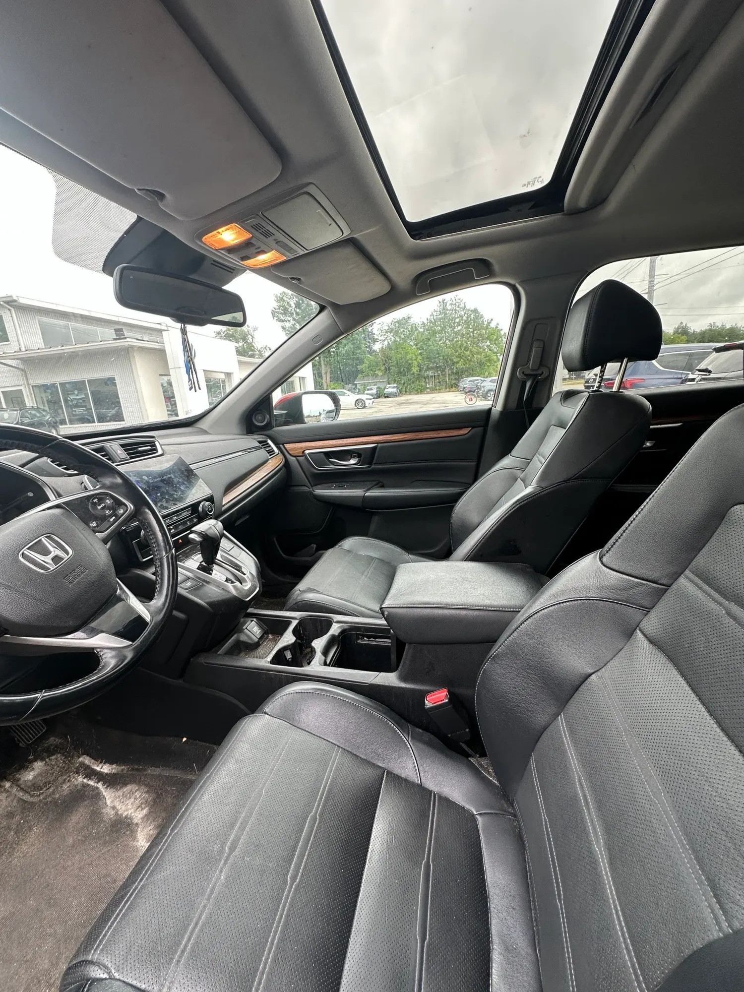 Interior driver side