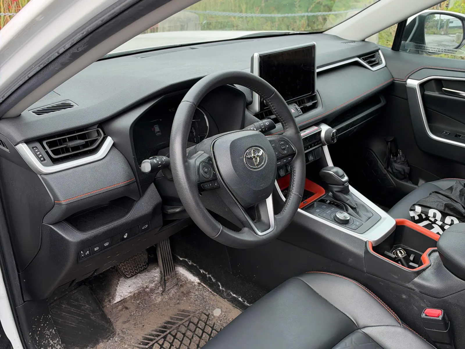 Interior driver side