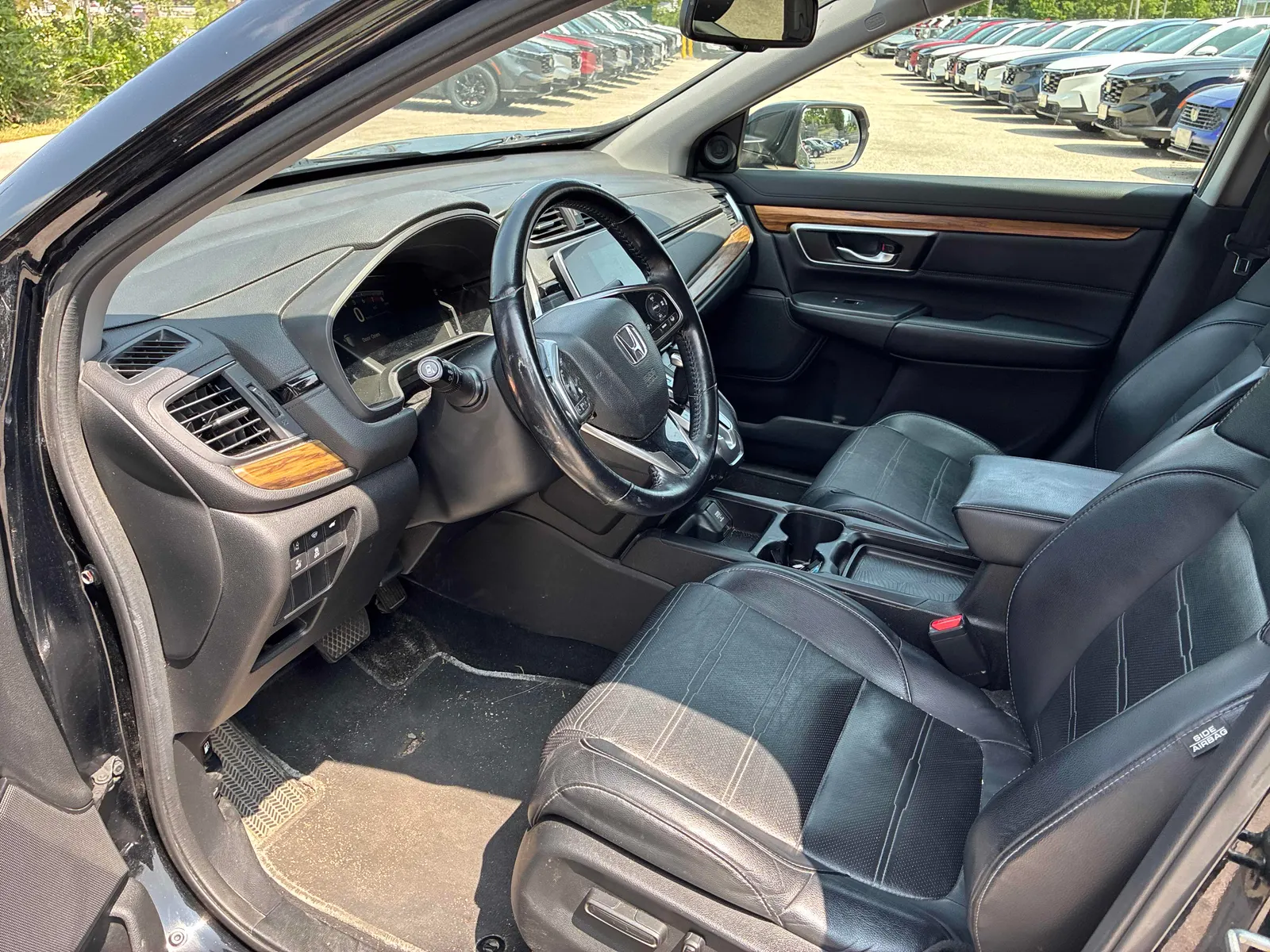Interior driver side