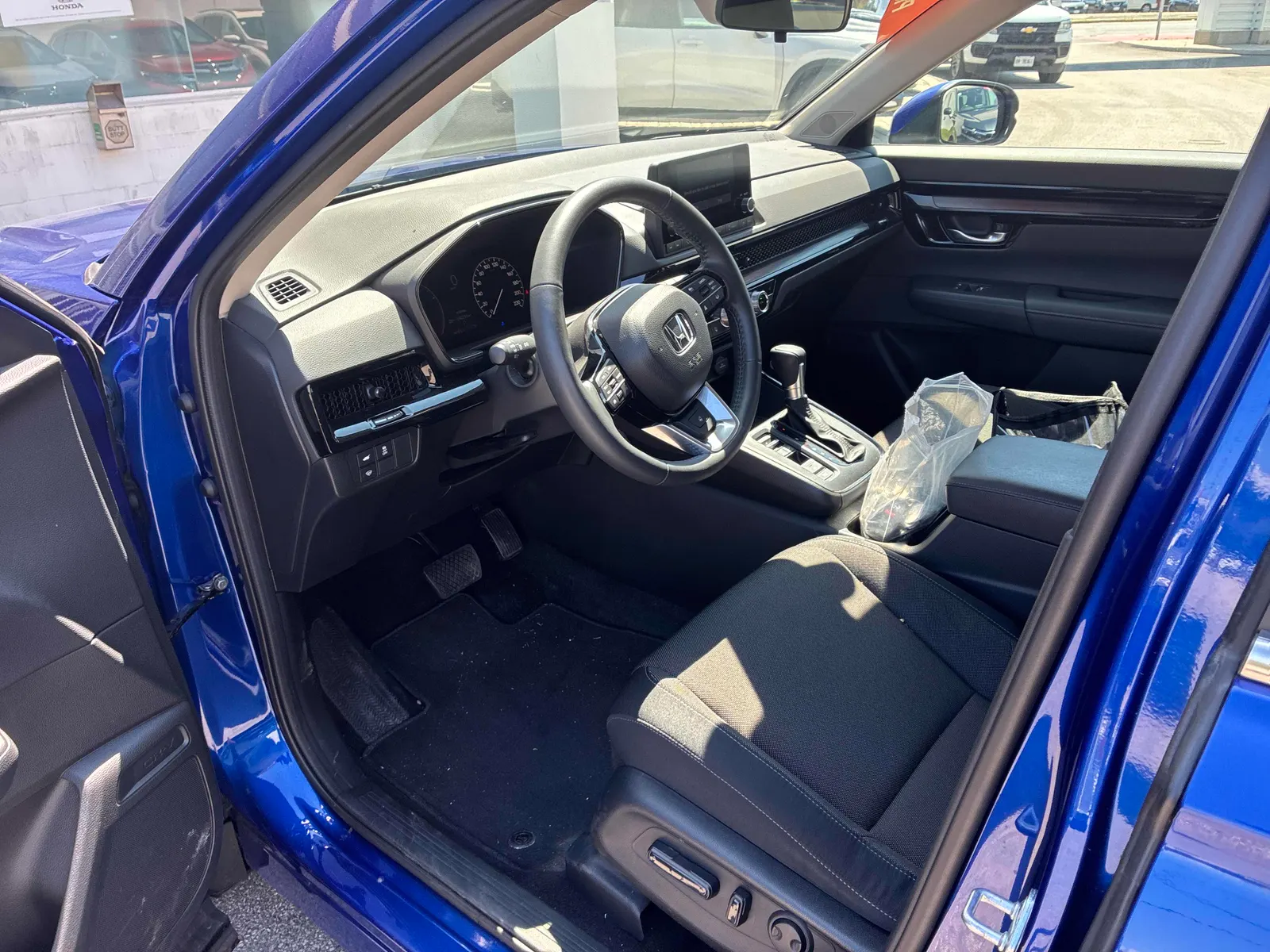 Interior driver side