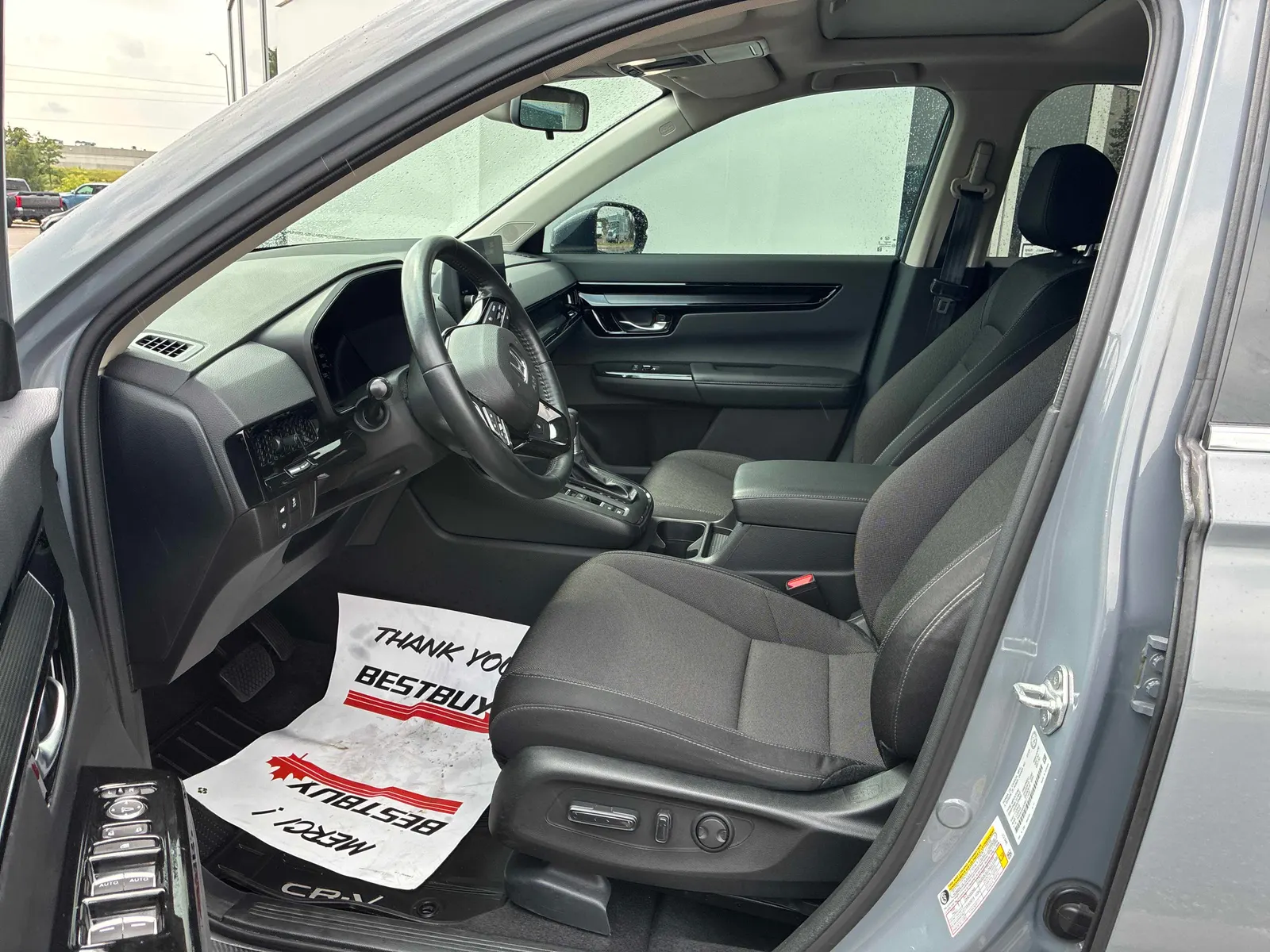 Interior driver side