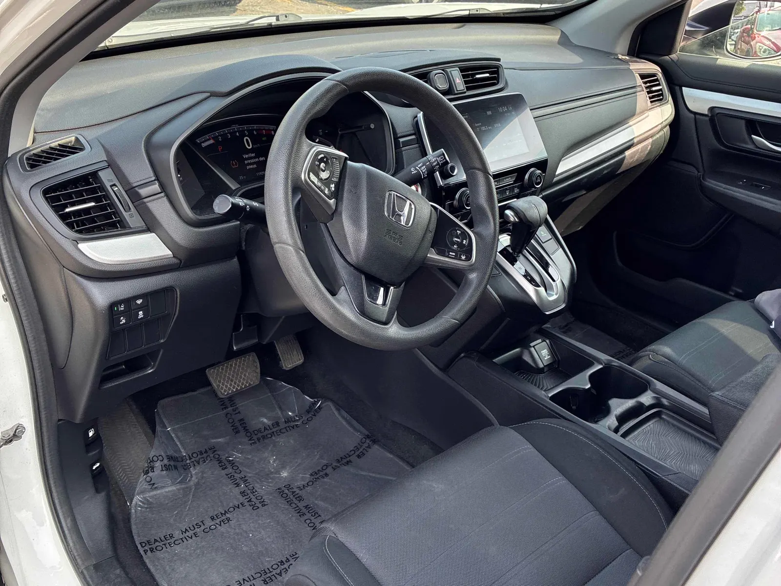 Interior driver side