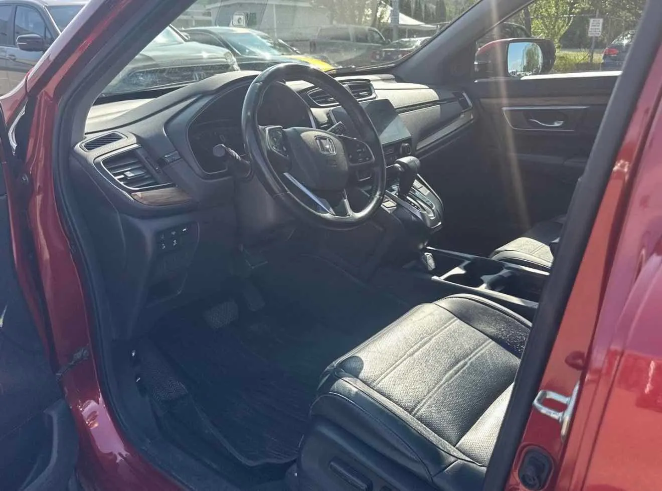 Interior driver side