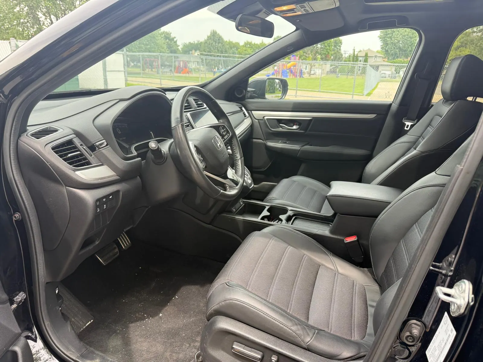 Interior driver side