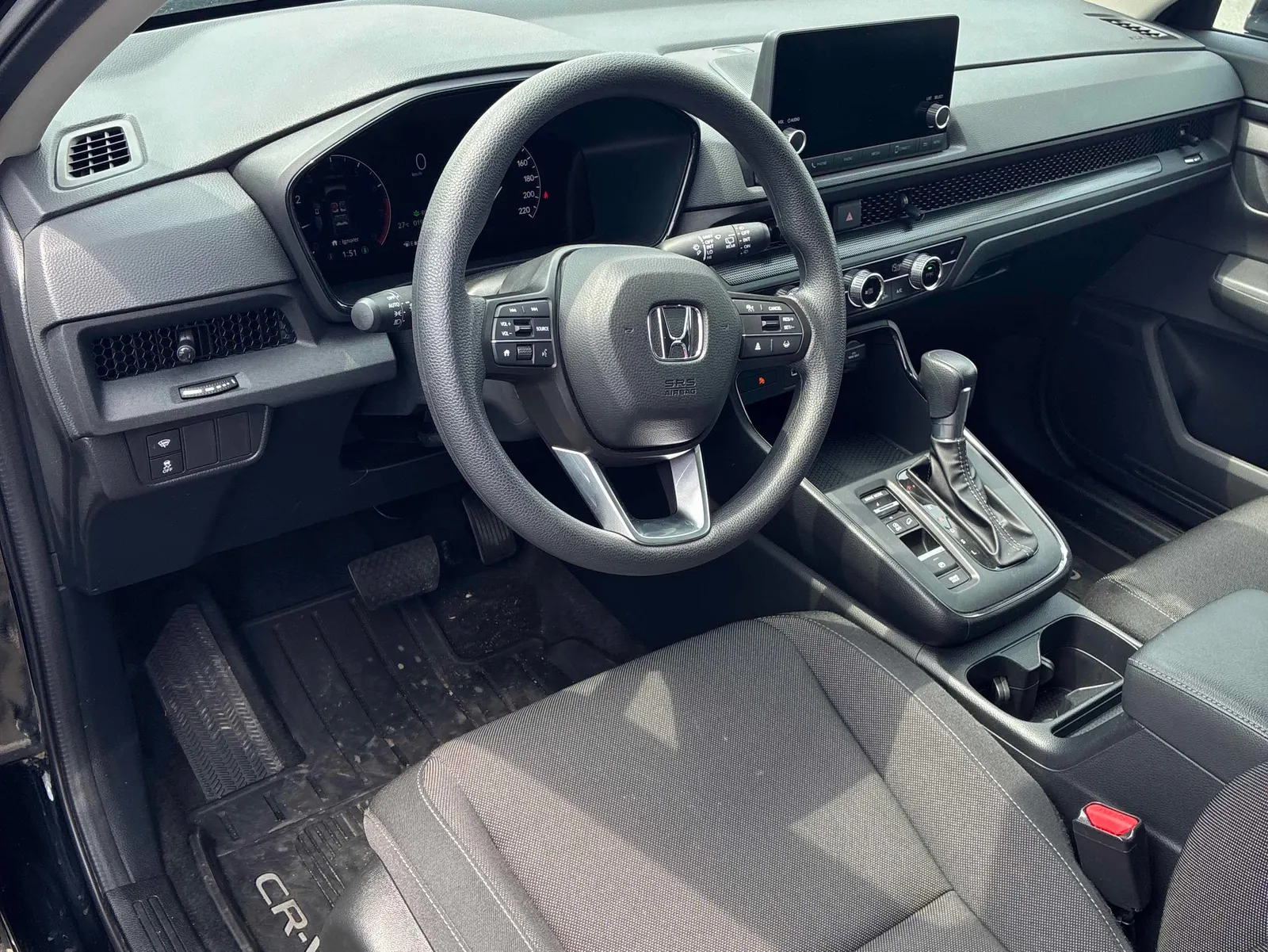 Interior driver side
