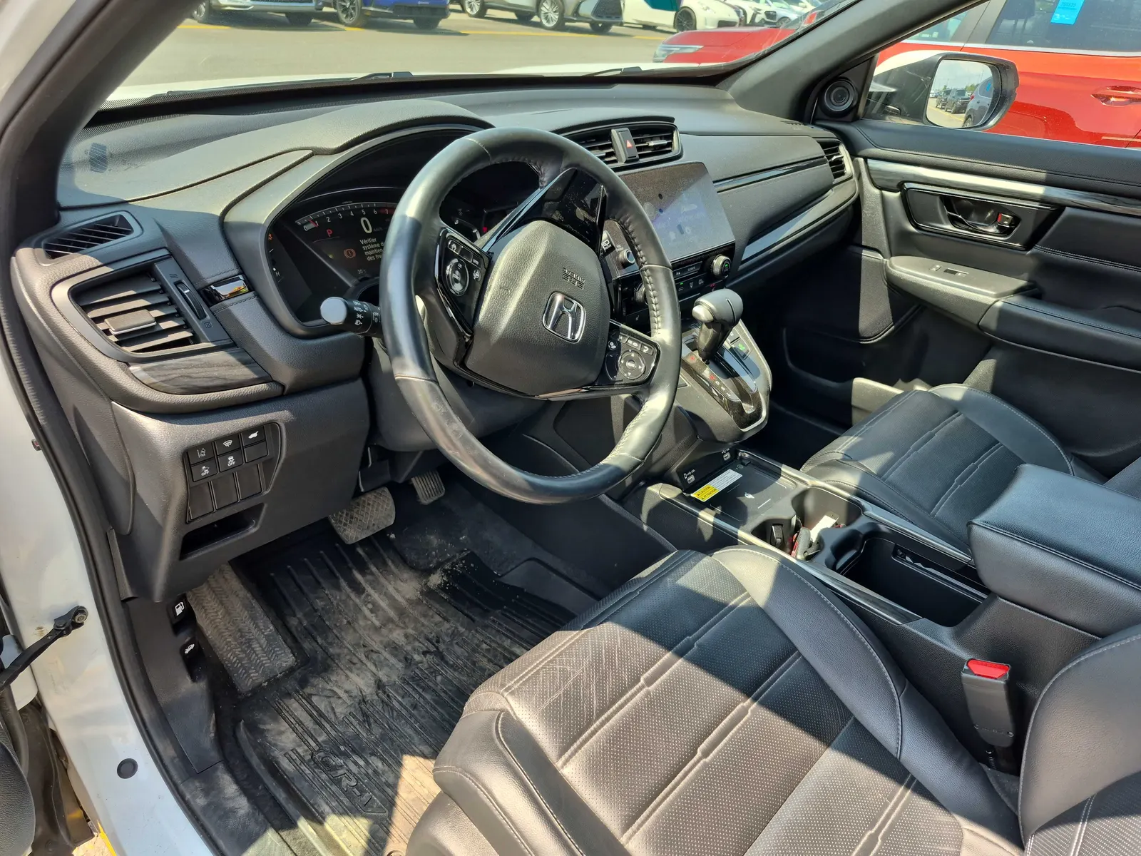 Interior driver side
