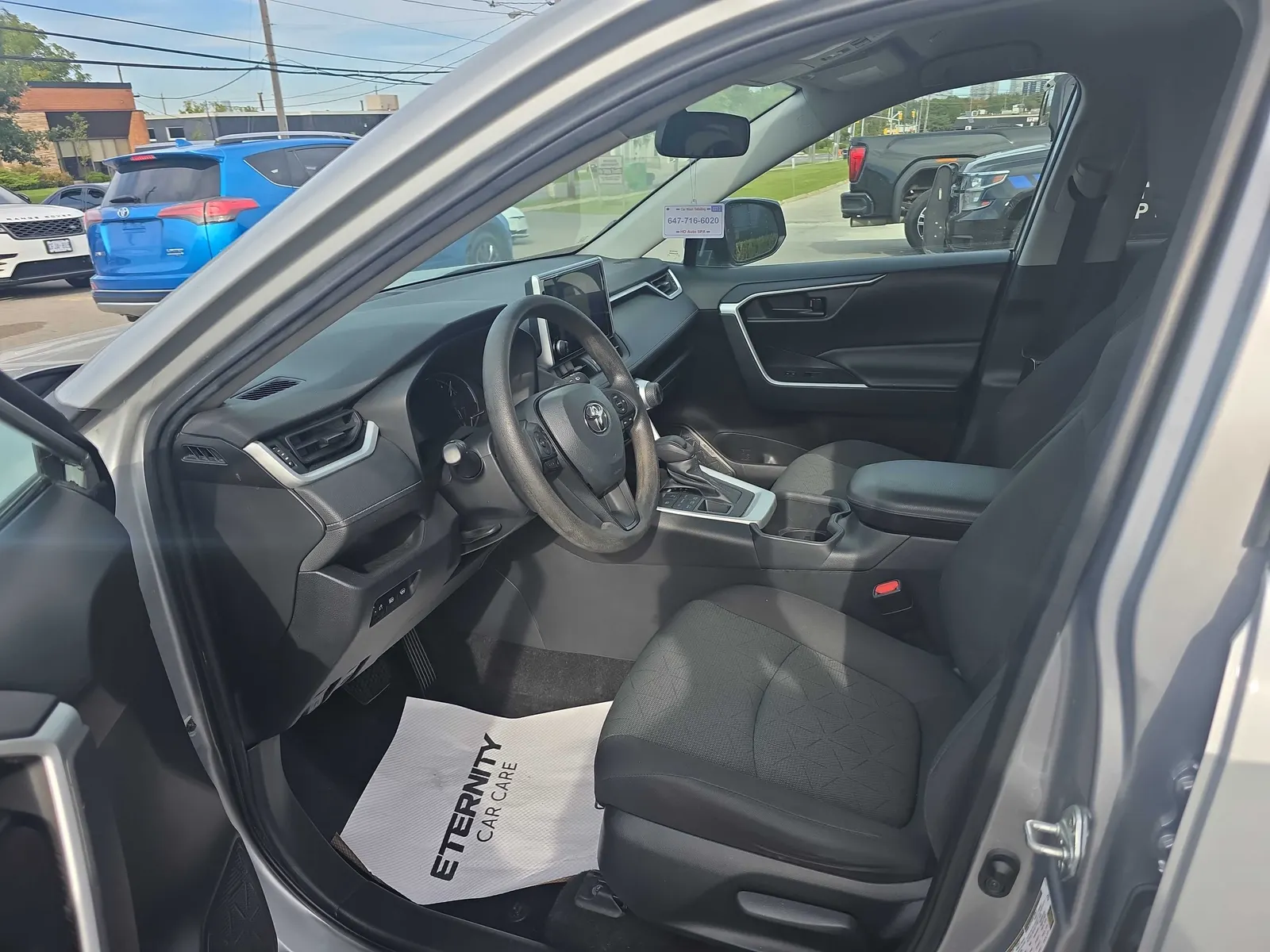 Interior driver side