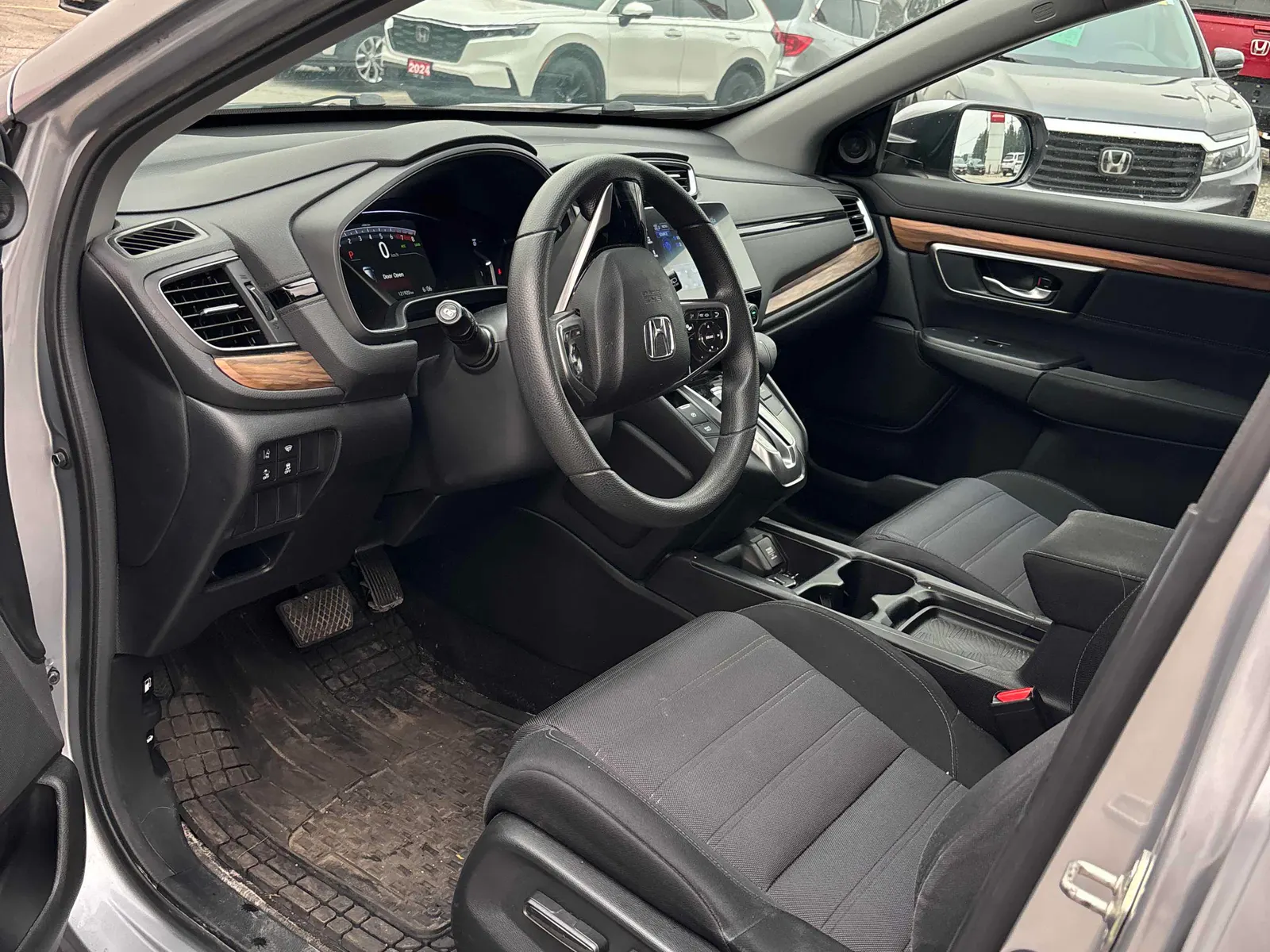 Interior driver side