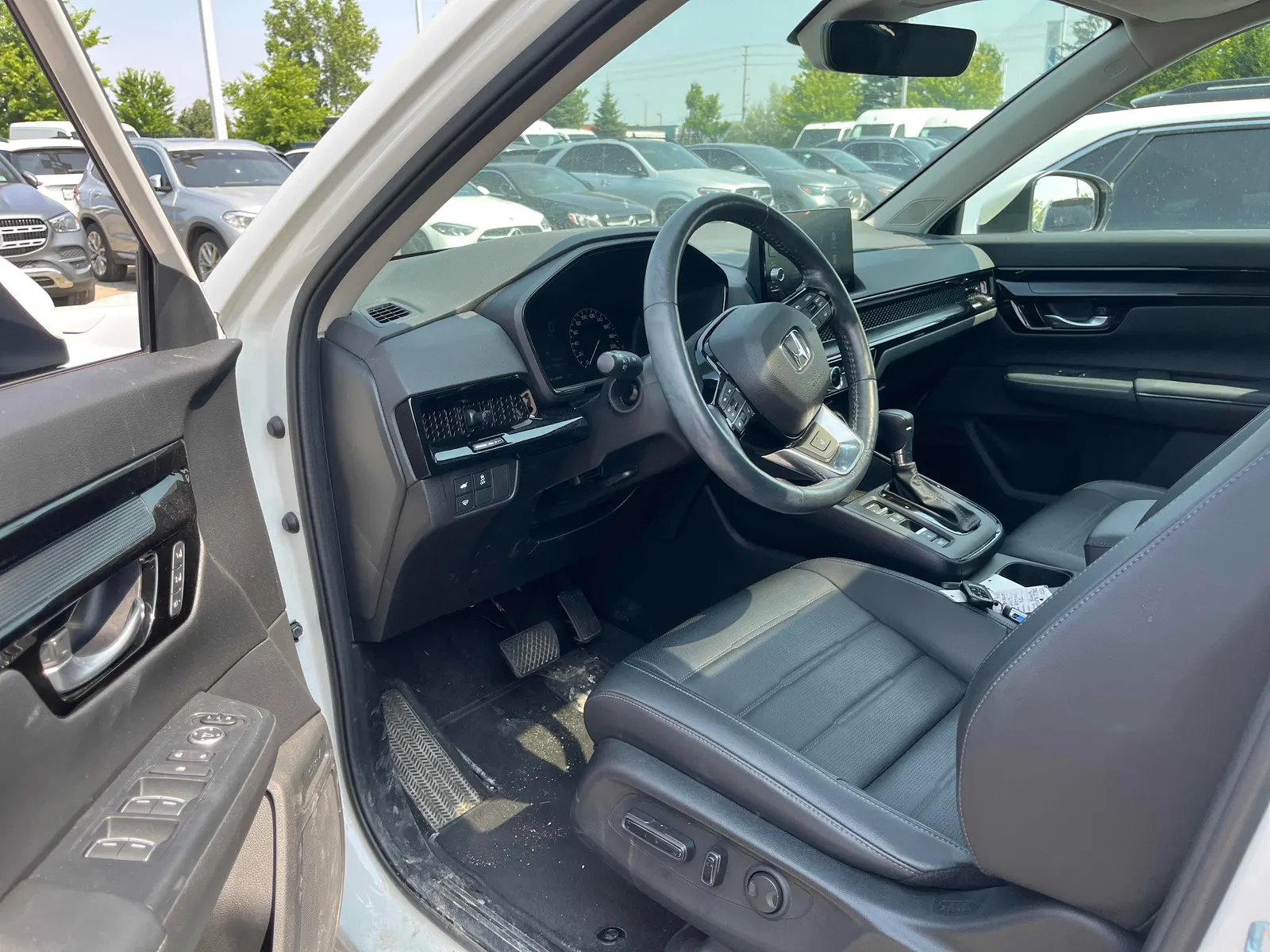 Interior driver side