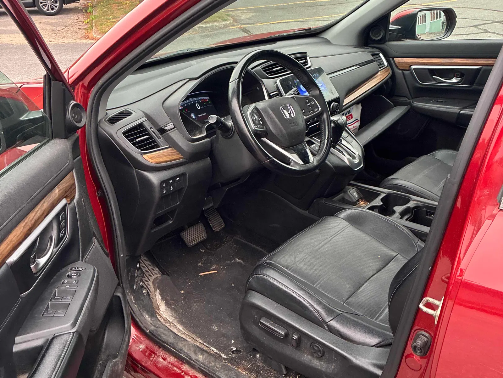 Interior driver side