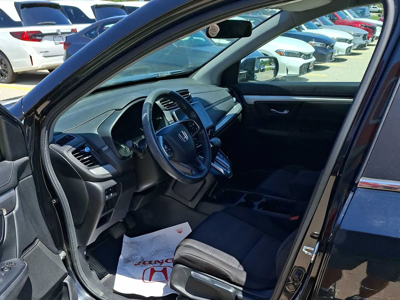 Interior driver side