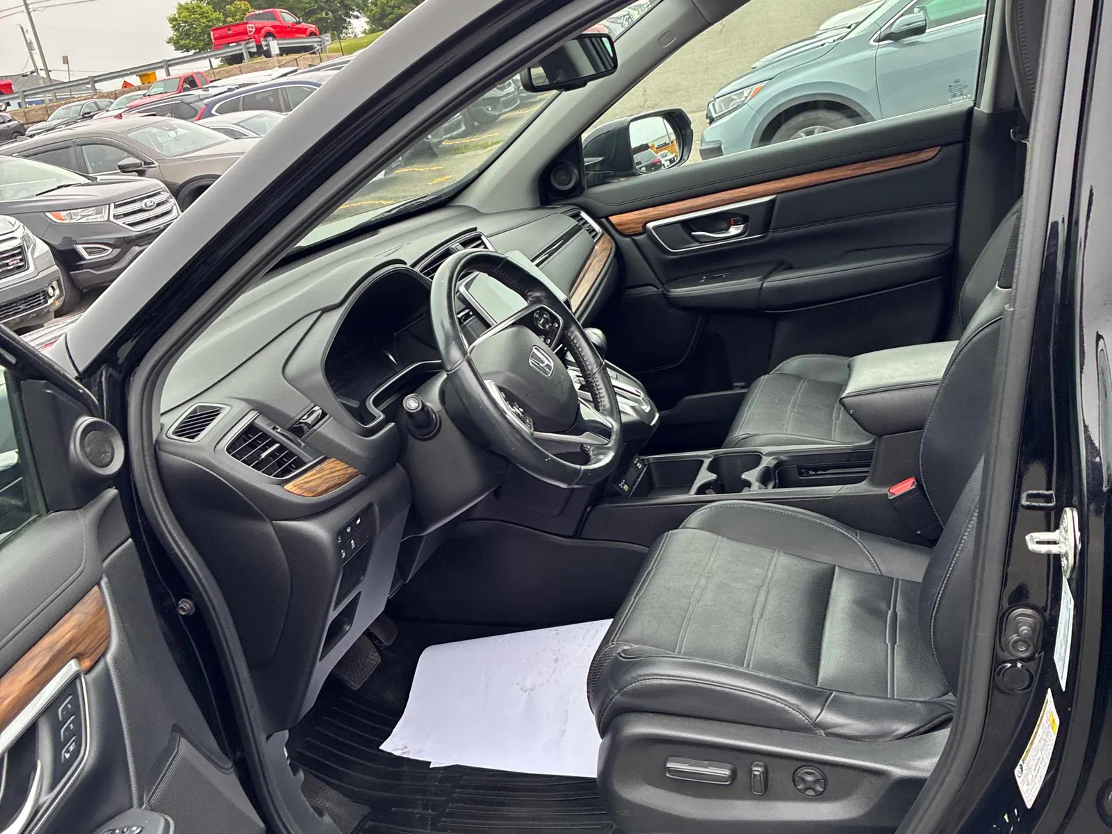 Interior driver side