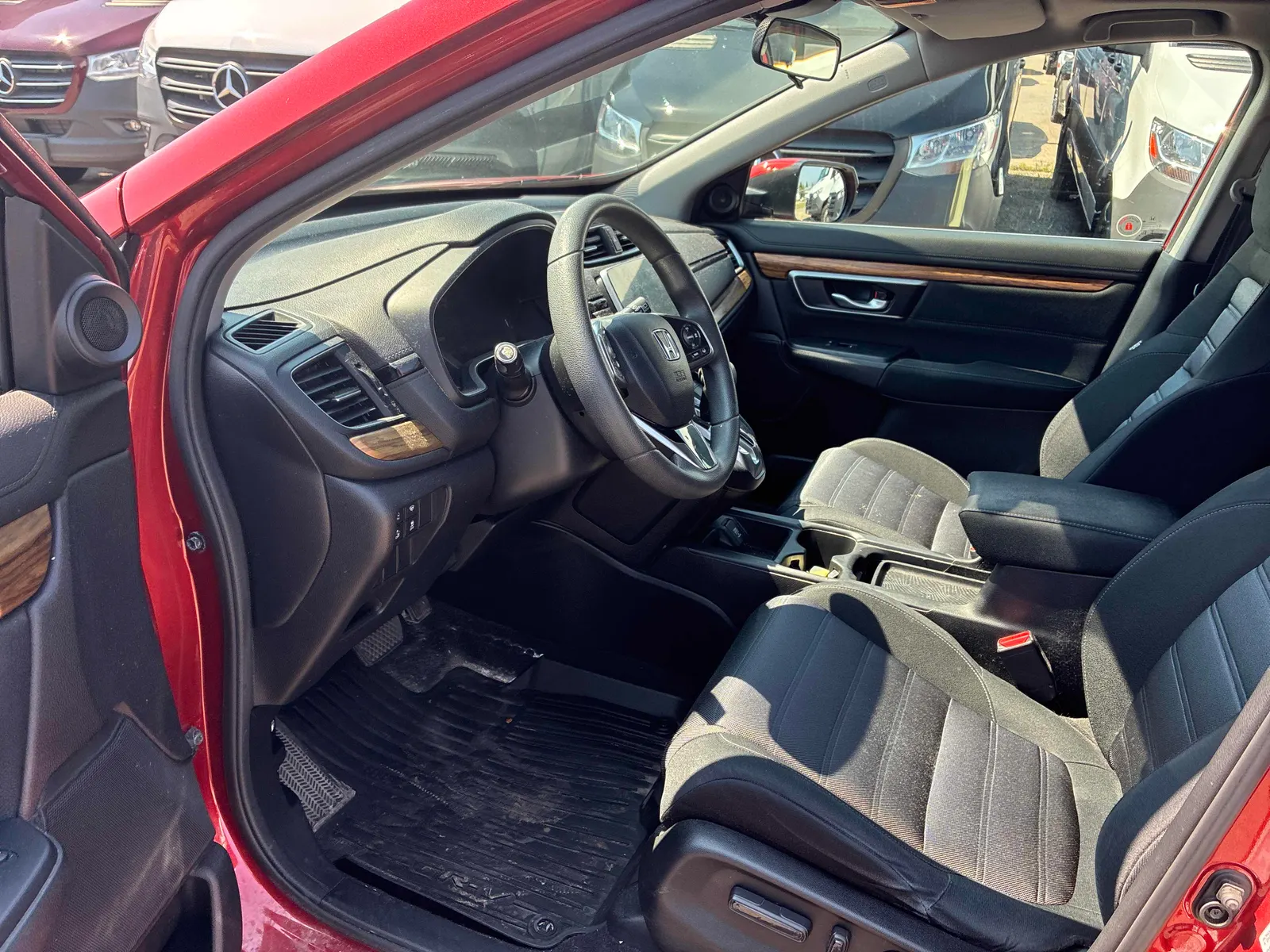 Interior driver side