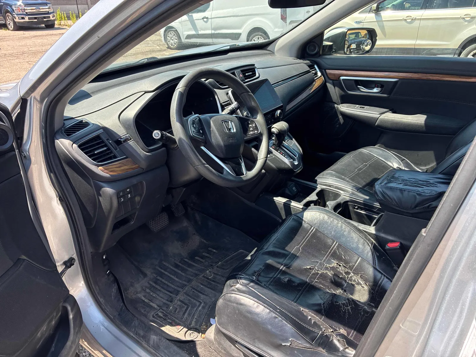 Interior driver side