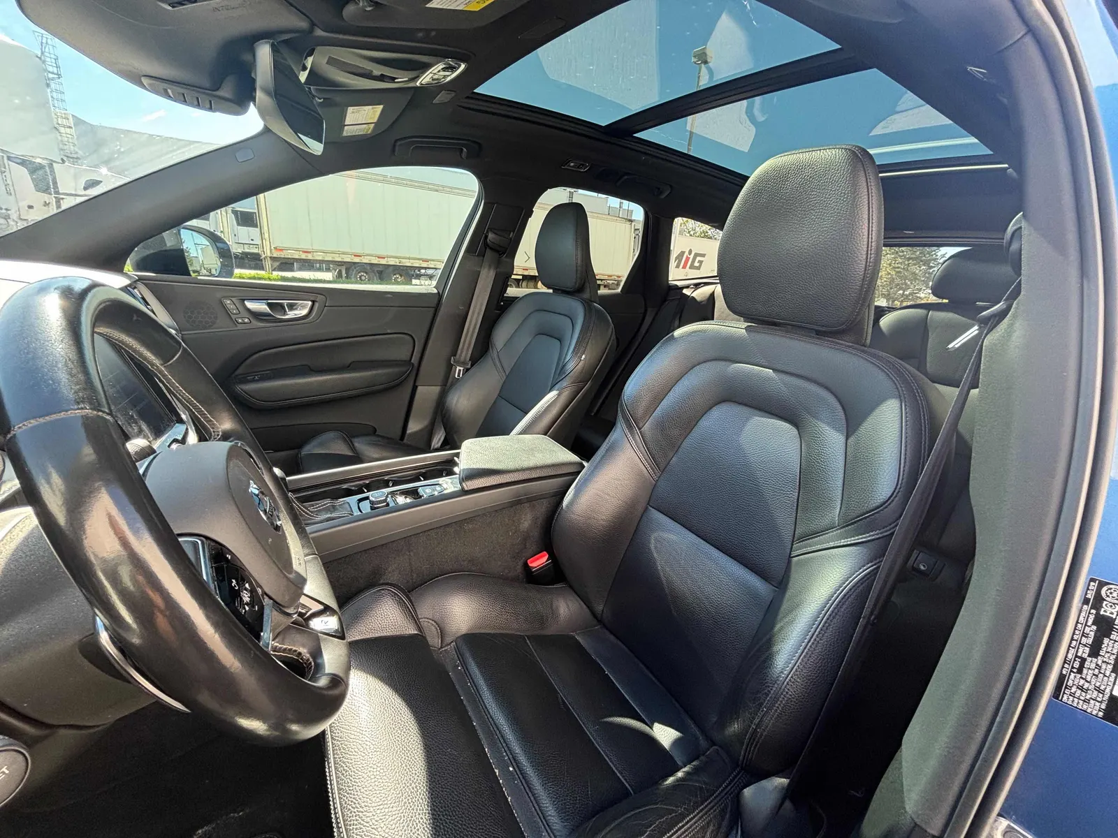 Interior driver side