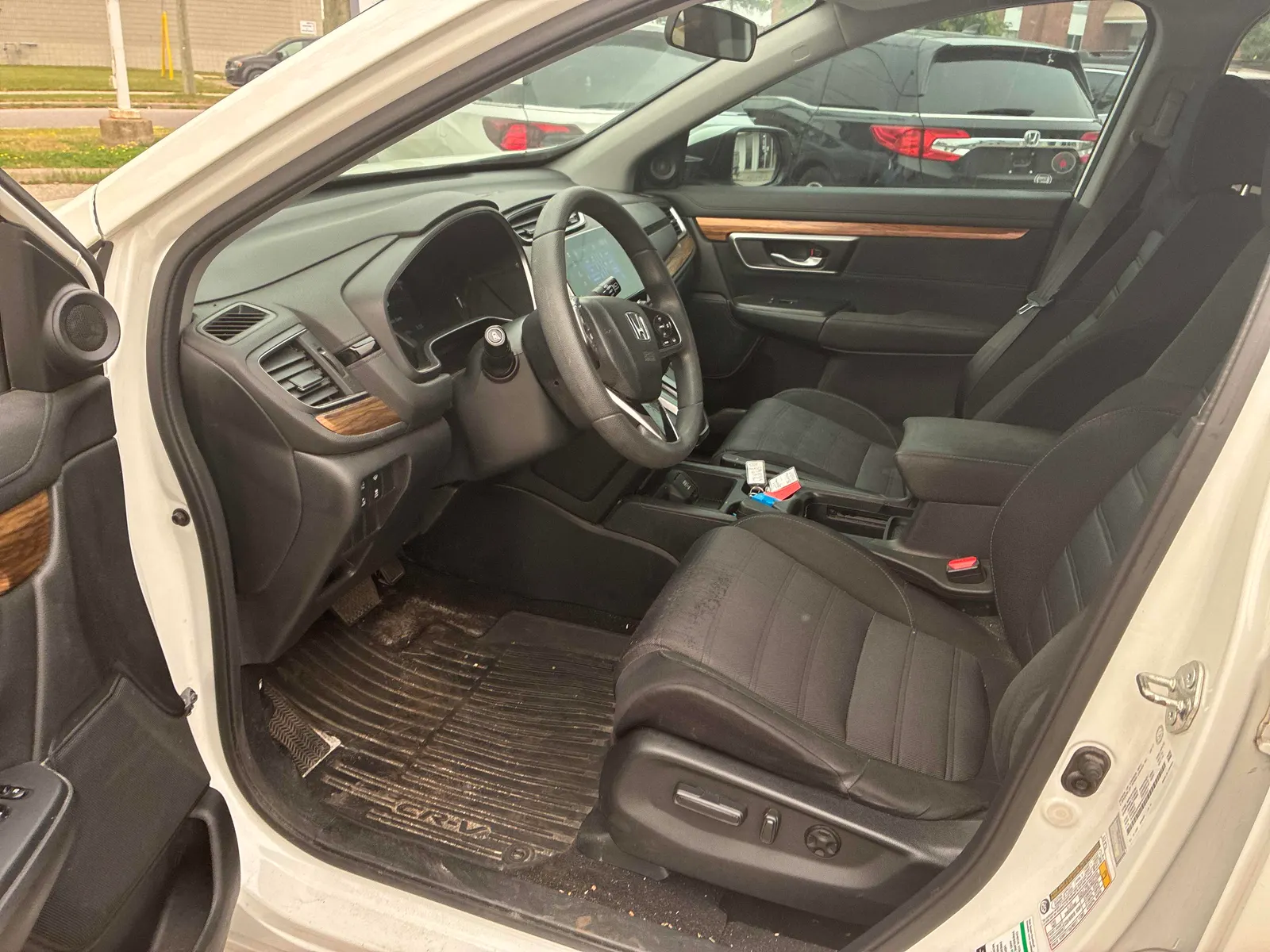 Interior driver side